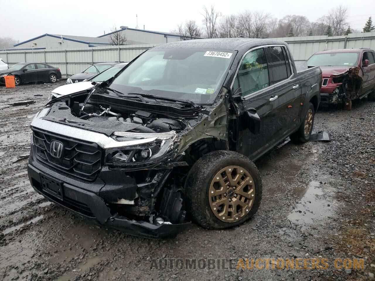 5FPYK3F75NB029352 HONDA RIDGELINE 2022