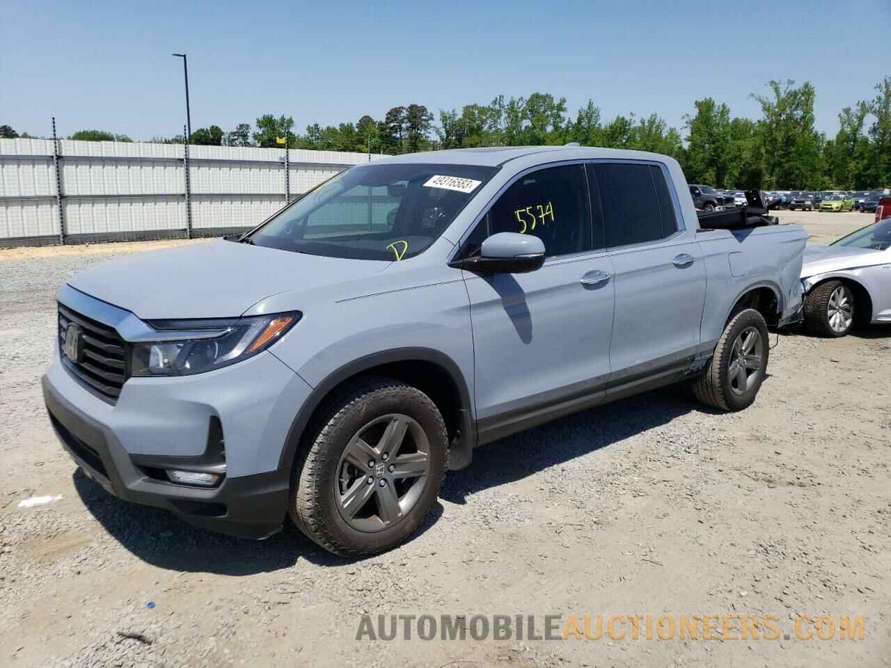 5FPYK3F75NB035510 HONDA RIDGELINE 2022