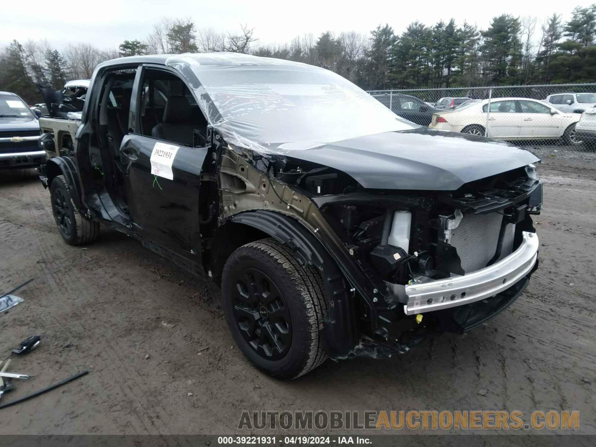 5FPYK3F75NB038732 HONDA RIDGELINE 2022