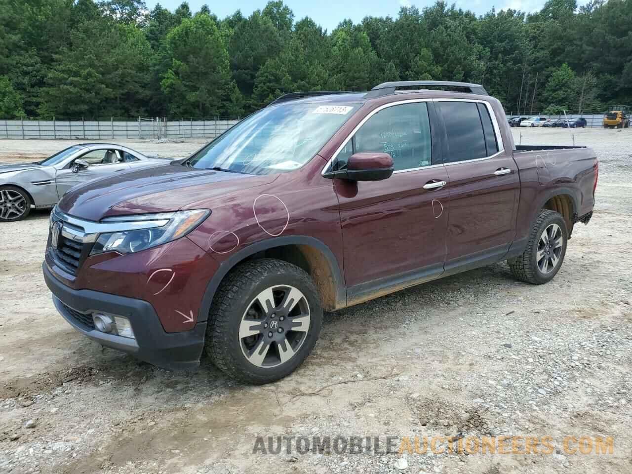 5FPYK3F77KB005775 HONDA RIDGELINE 2019