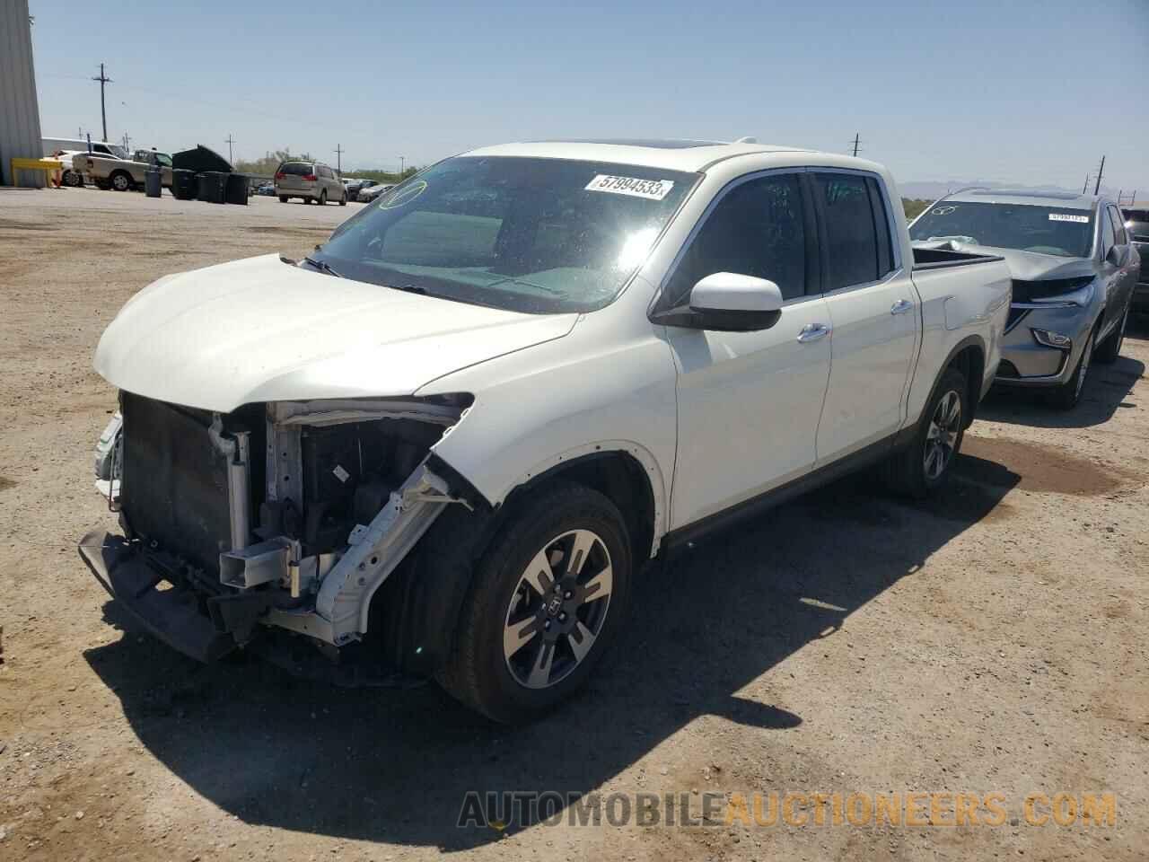 5FPYK3F77KB009101 HONDA RIDGELINE 2019