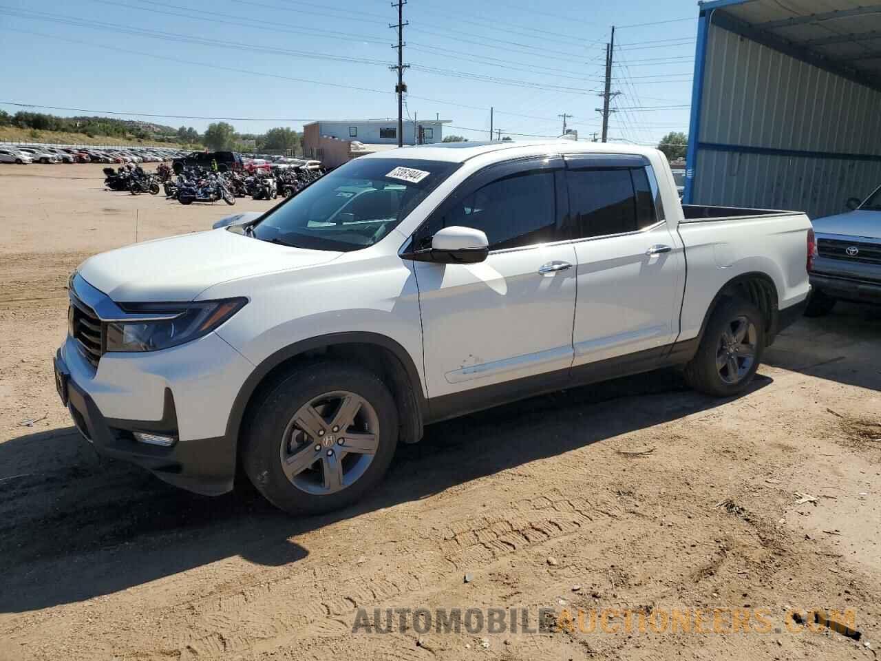 5FPYK3F77NB003884 HONDA RIDGELINE 2022