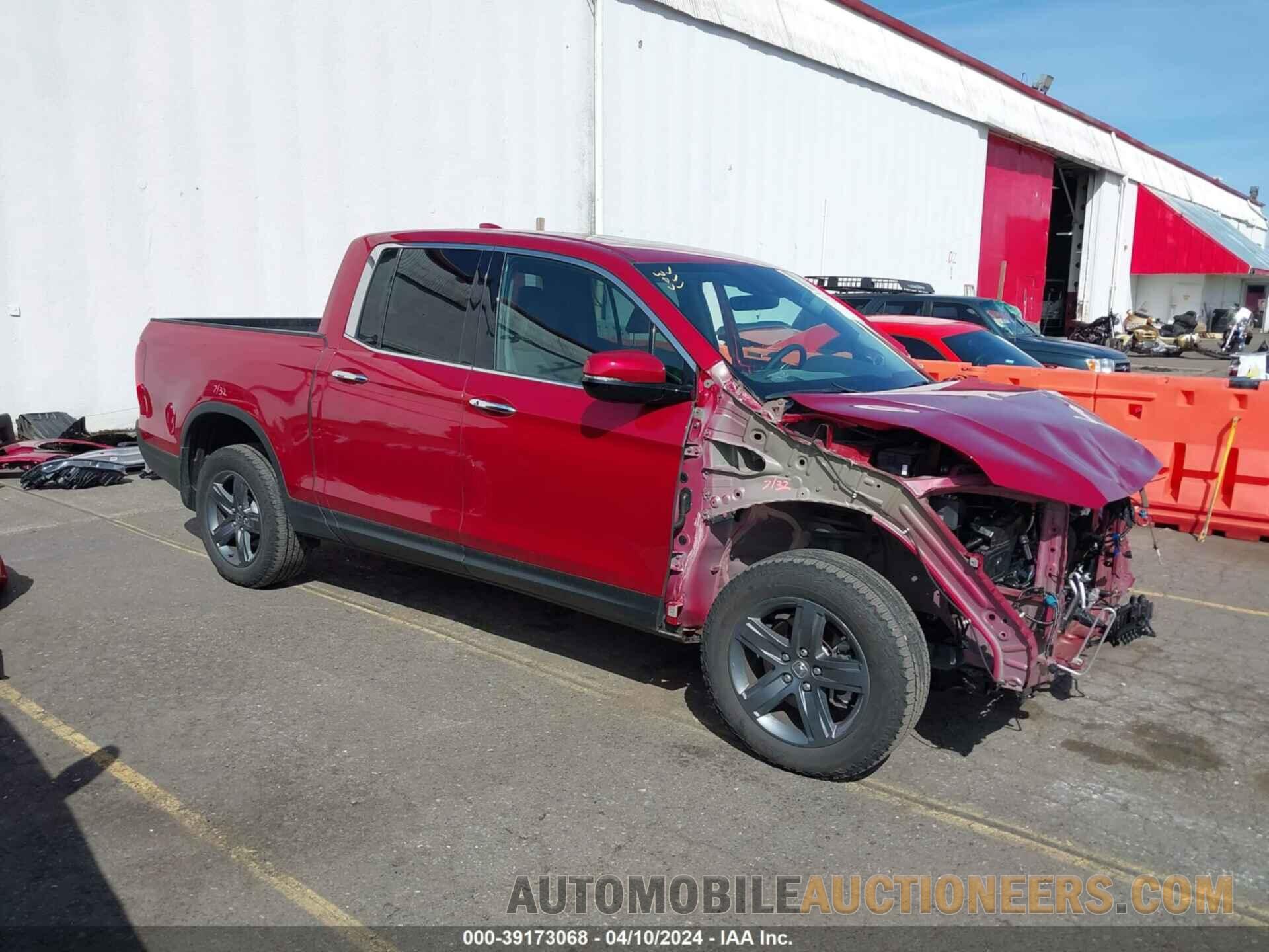 5FPYK3F77NB030132 HONDA RIDGELINE 2022