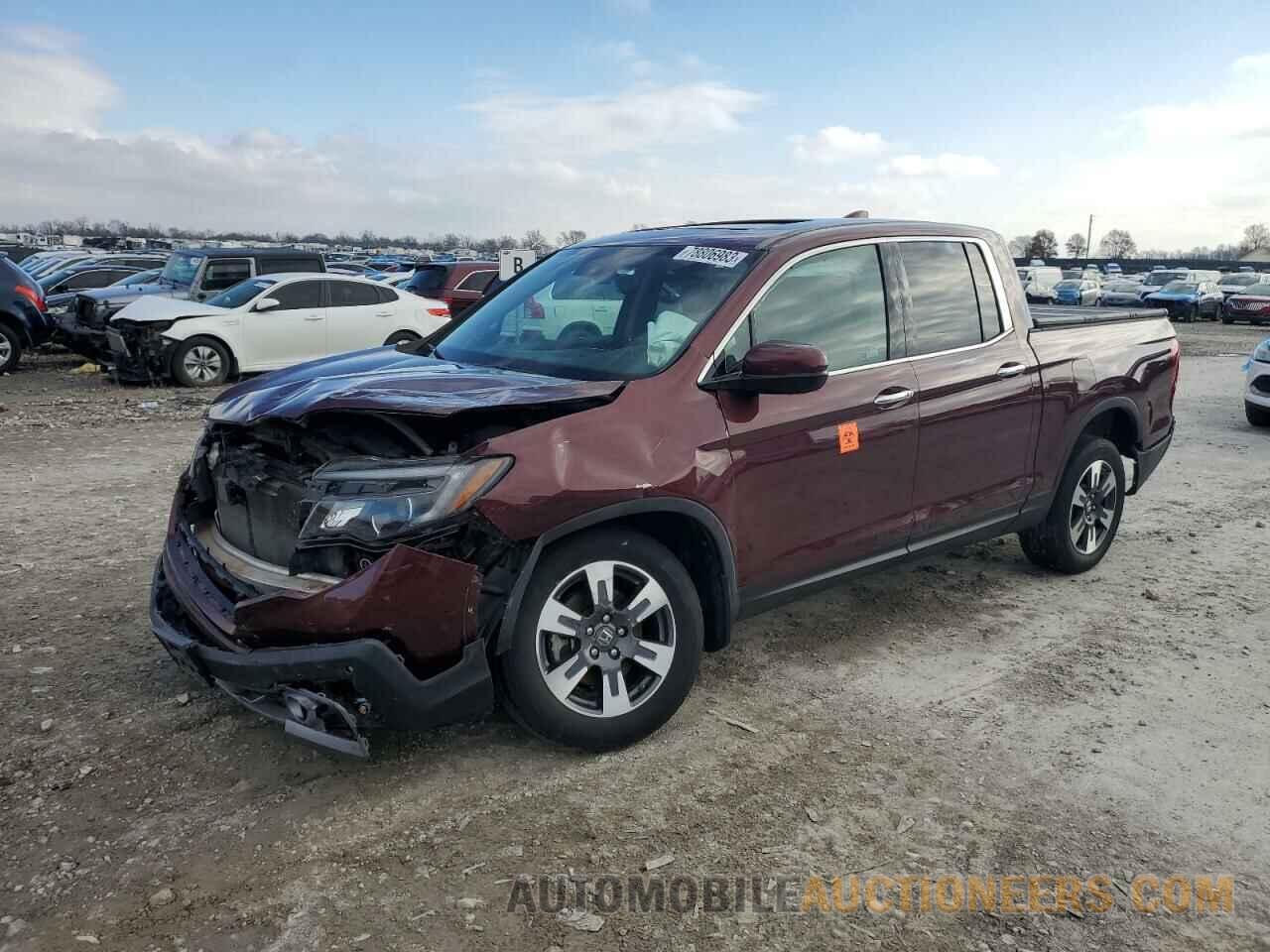 5FPYK3F78KB008412 HONDA RIDGELINE 2019