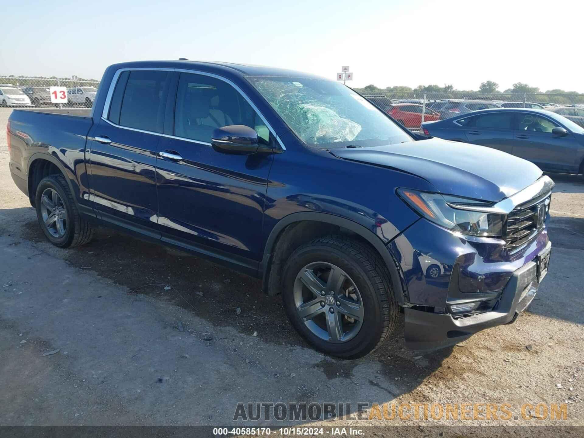 5FPYK3F78NB004865 HONDA RIDGELINE 2022