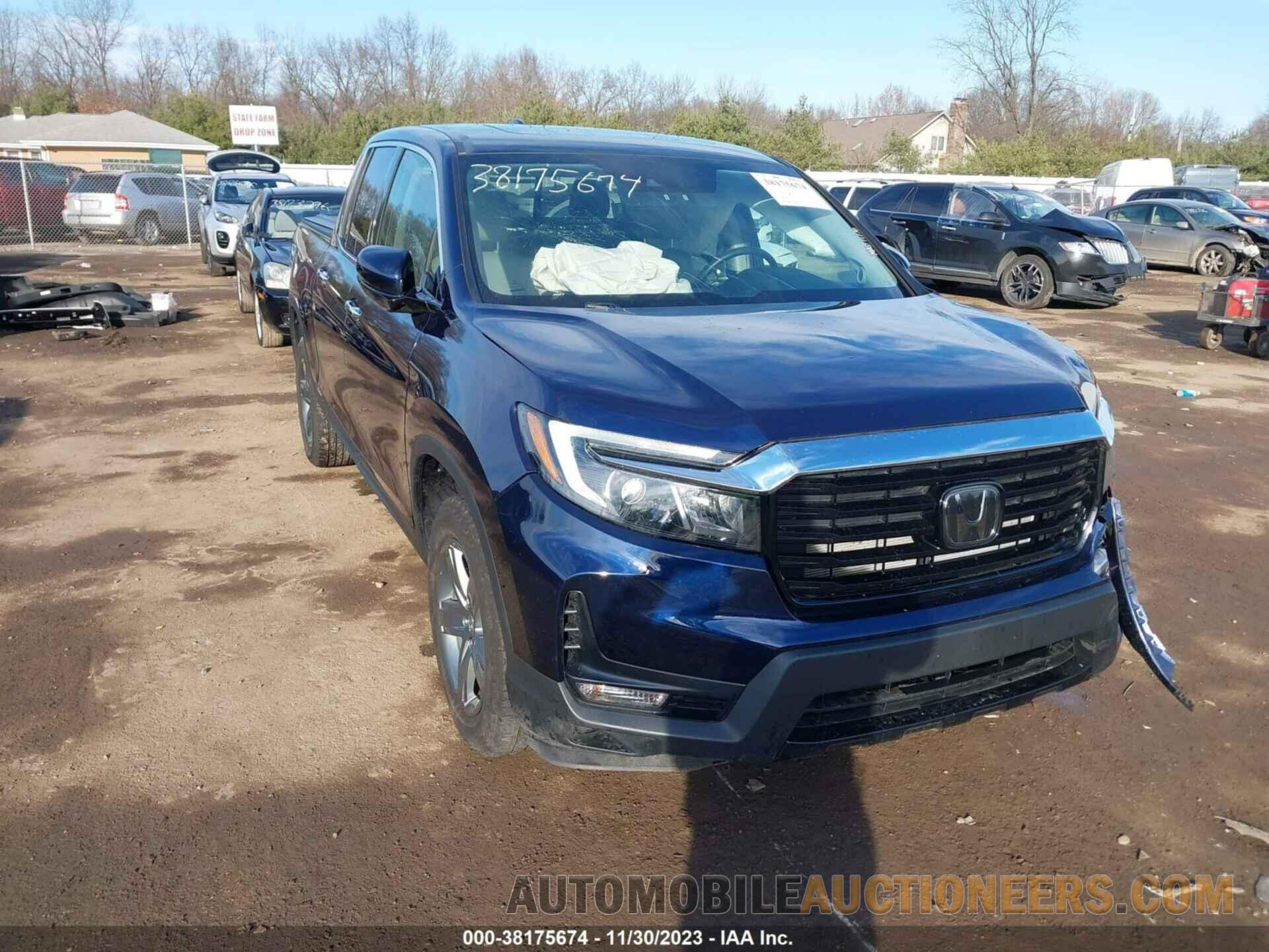 5FPYK3F79NB004910 HONDA RIDGELINE 2022