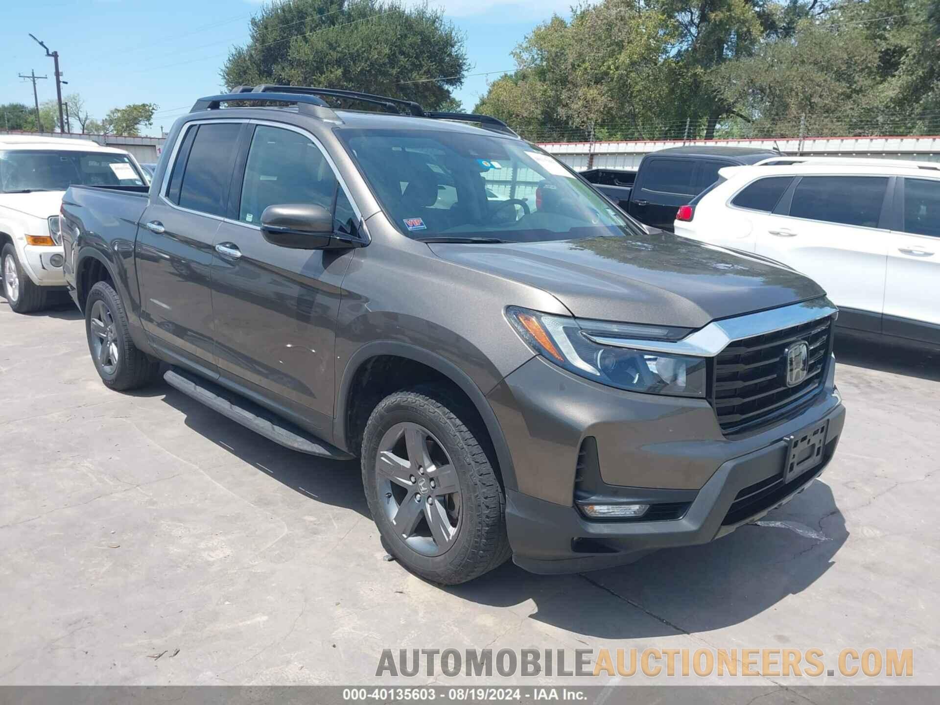 5FPYK3F7XNB002633 HONDA RIDGELINE 2022