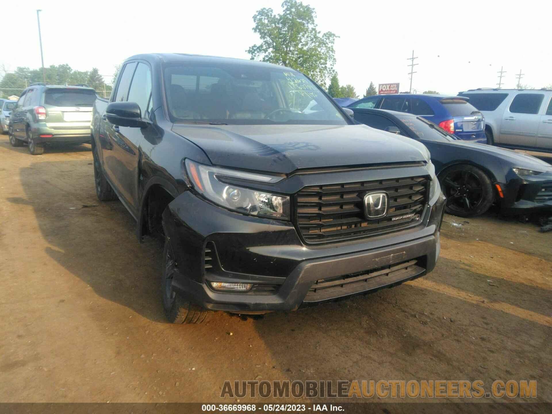 5FPYK3F81NB011102 HONDA RIDGELINE 2022