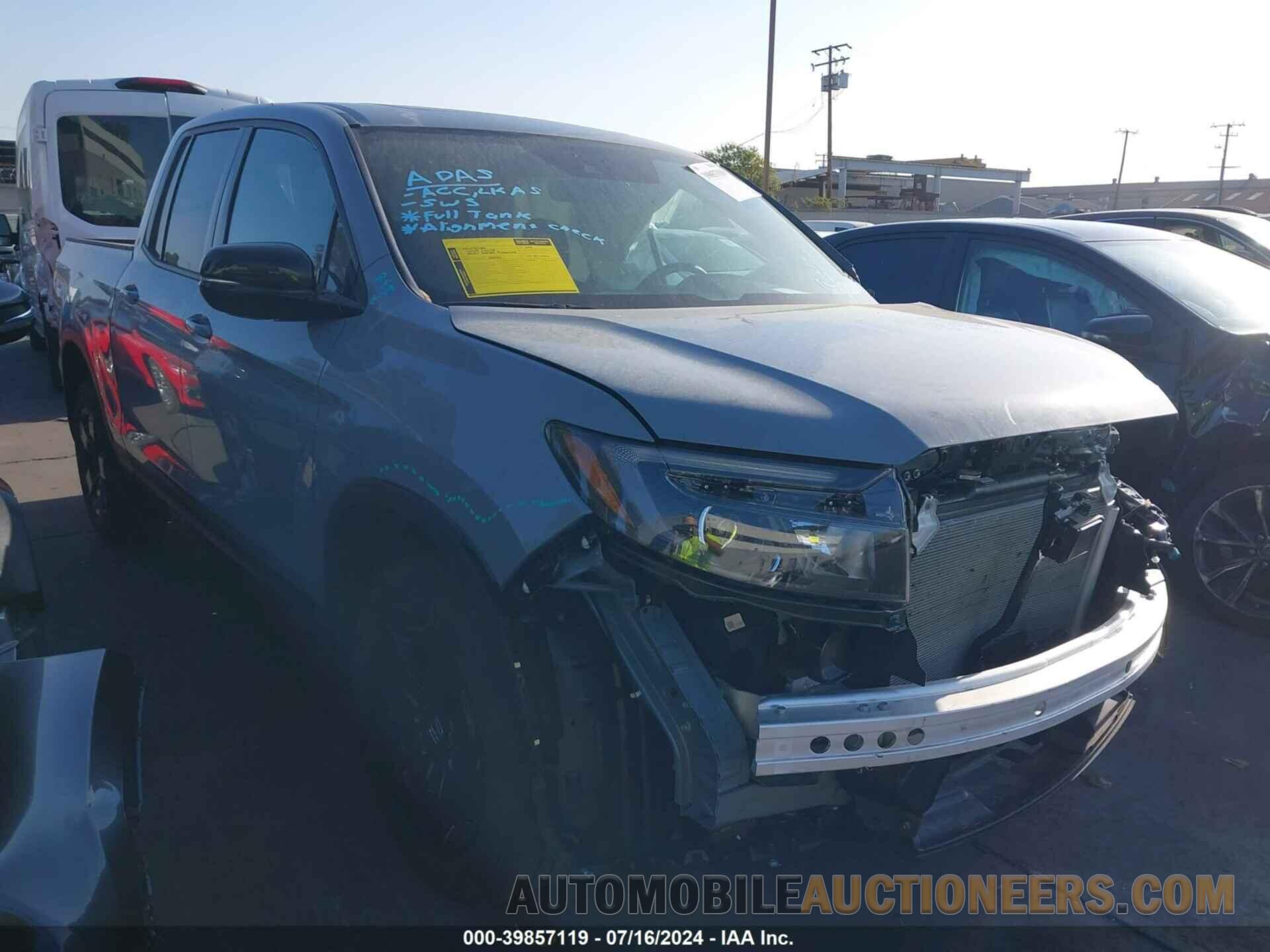 5FPYK3F83RB007476 HONDA RIDGELINE 2024