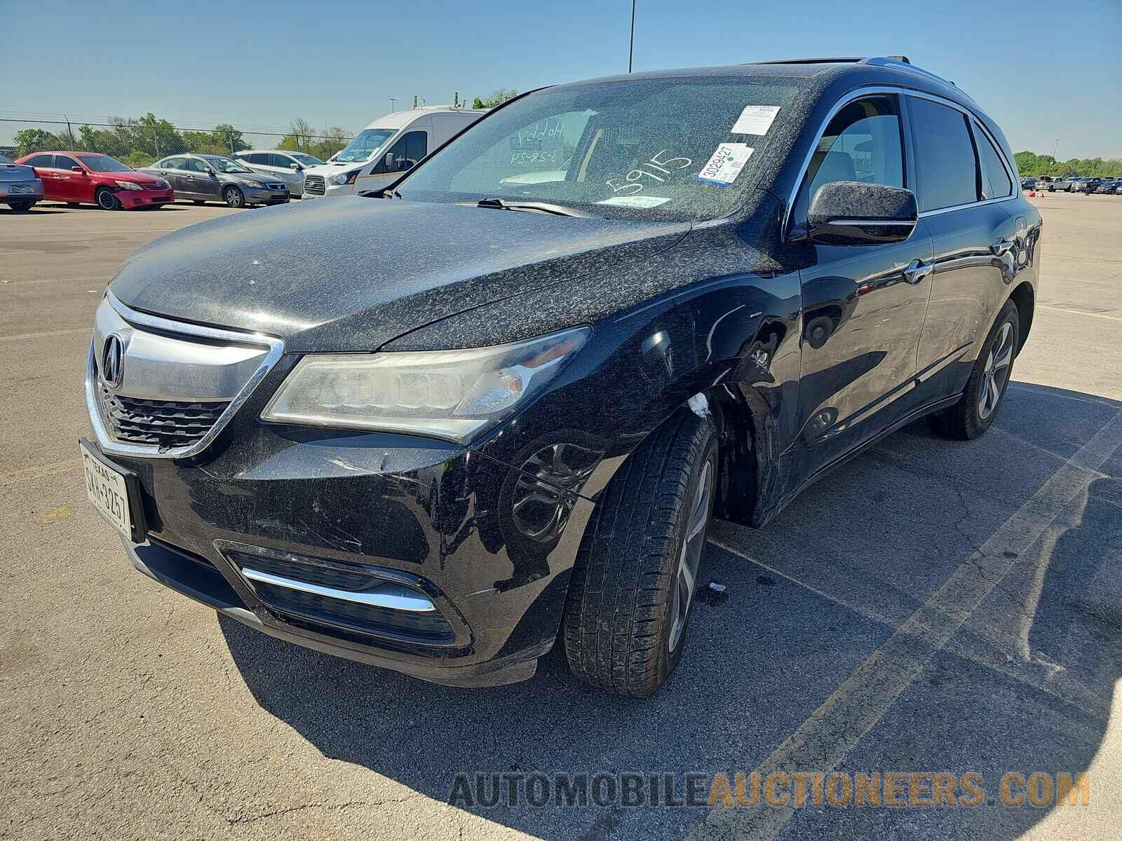 5FRYD3H25GB005915 Acura  2016