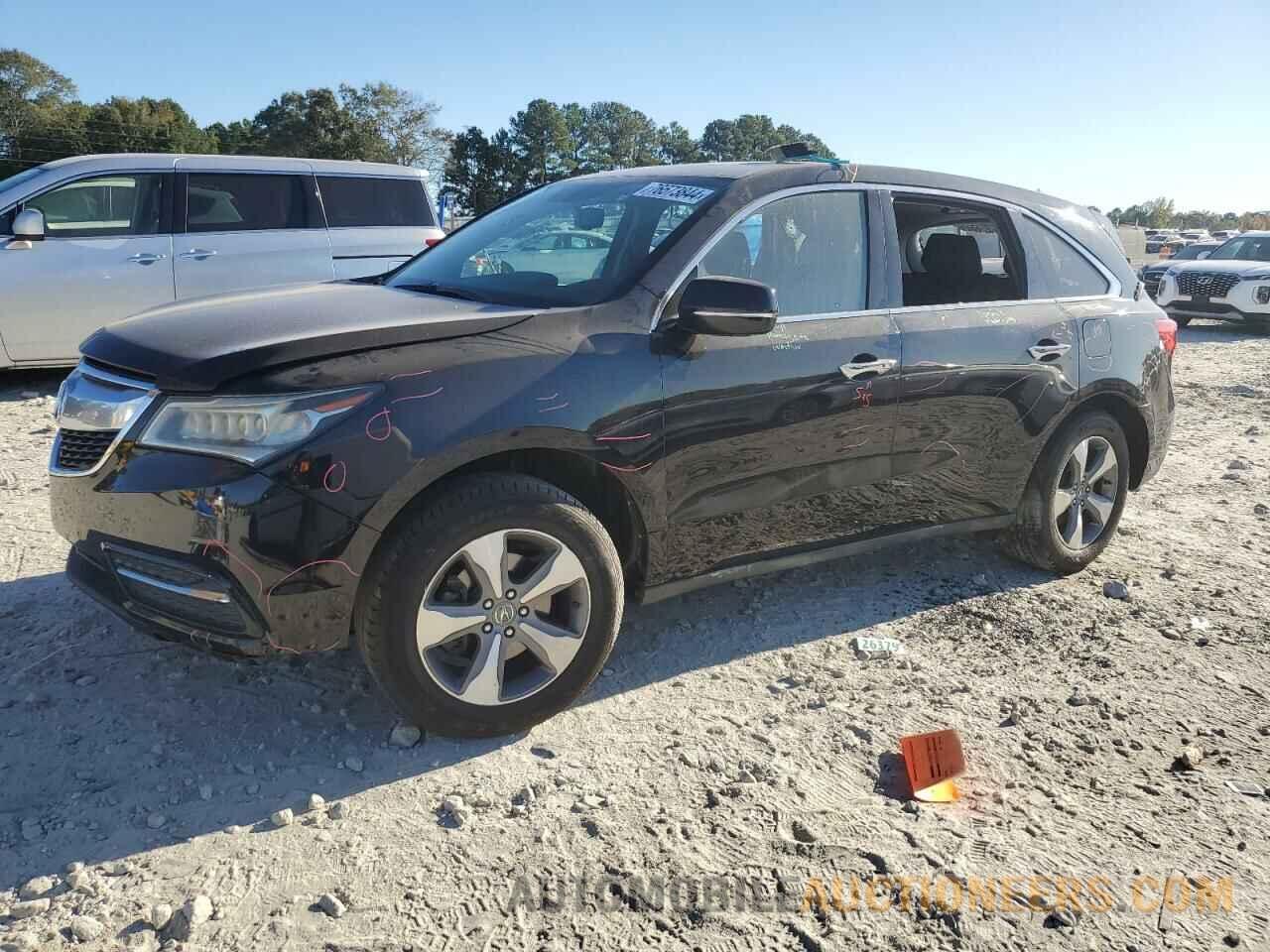 5FRYD3H27FB003212 ACURA MDX 2015