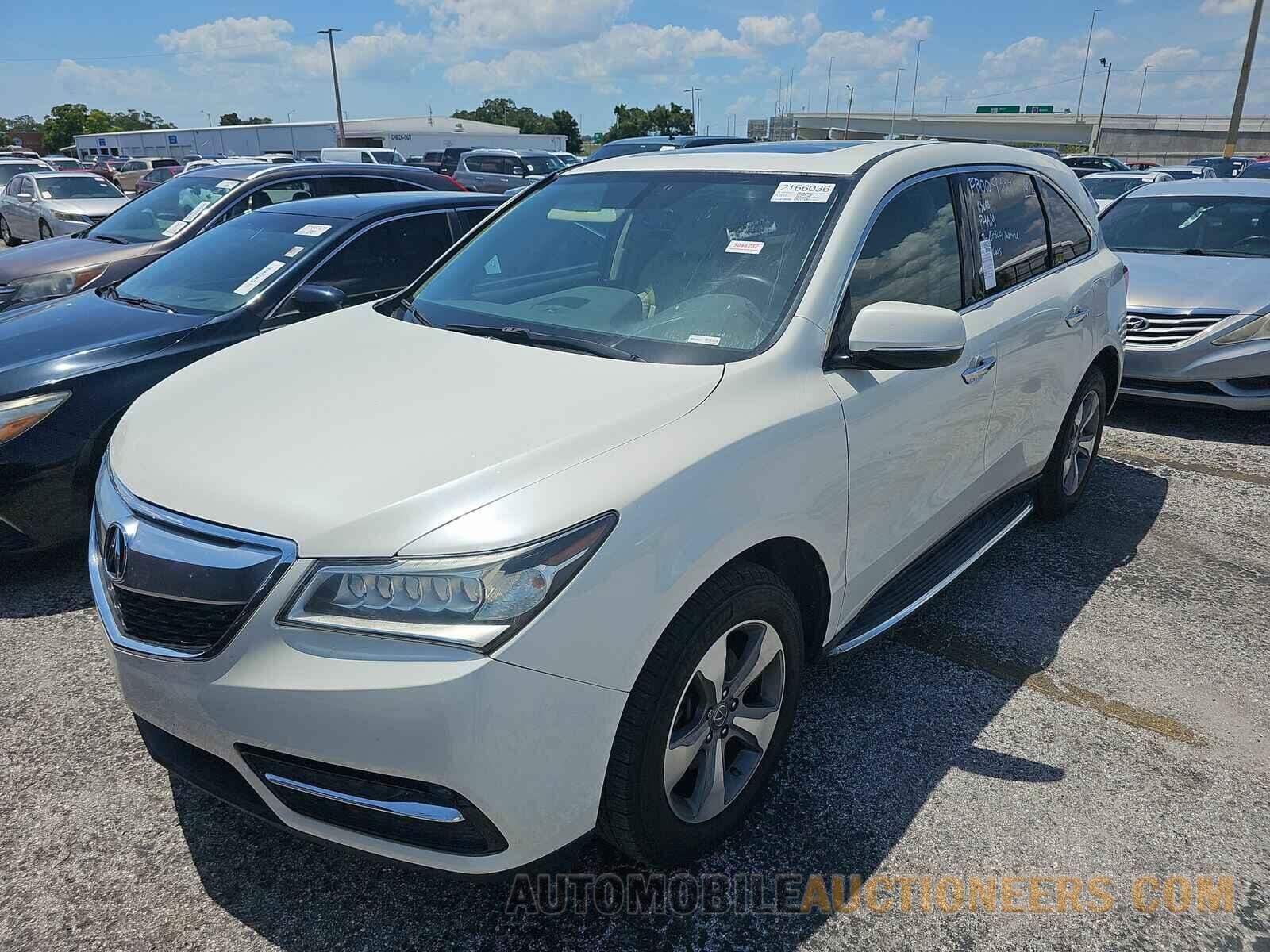 5FRYD3H27FB009334 Acura  2015