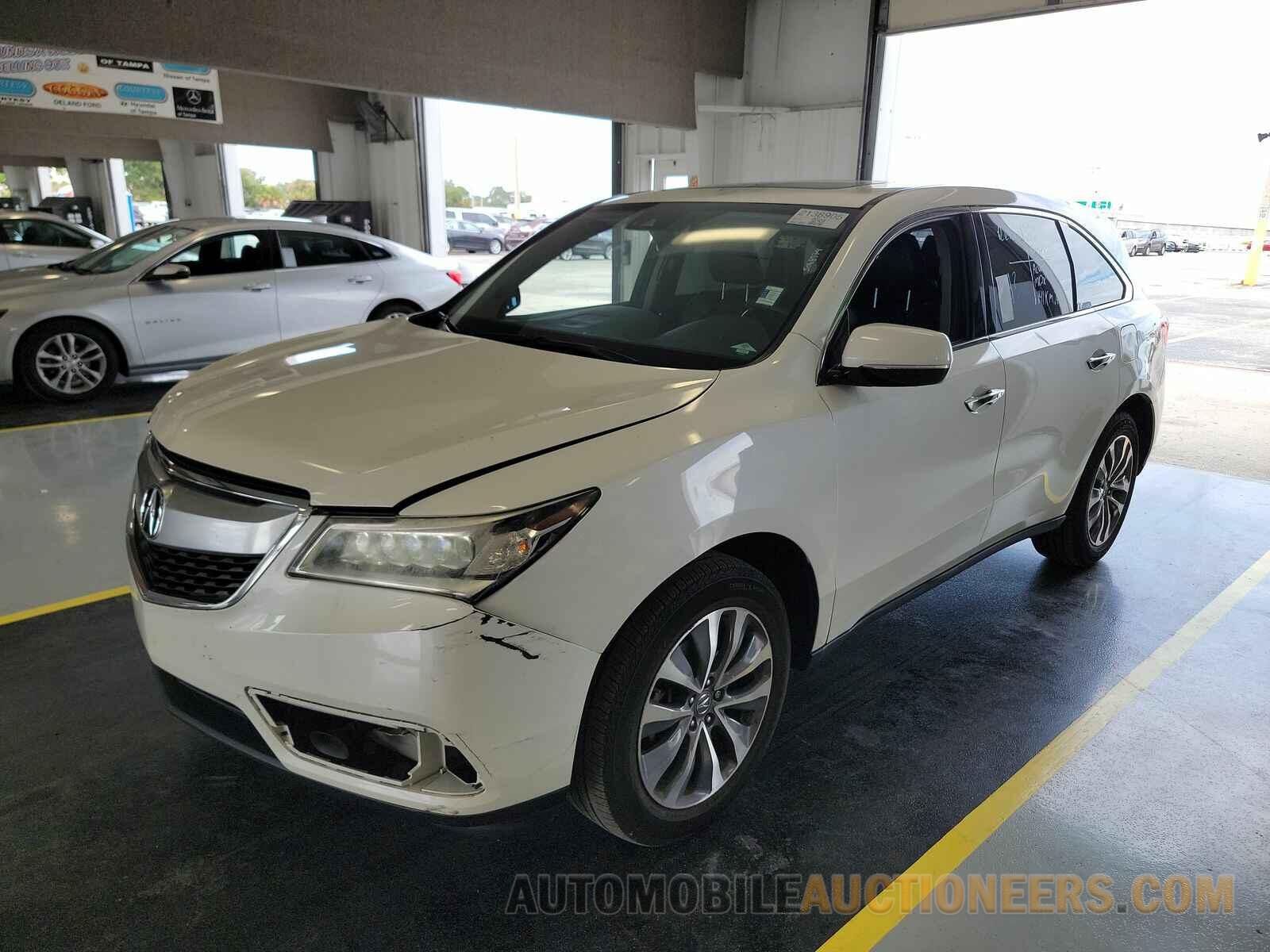 5FRYD3H40GB015415 Acura MDX 2016