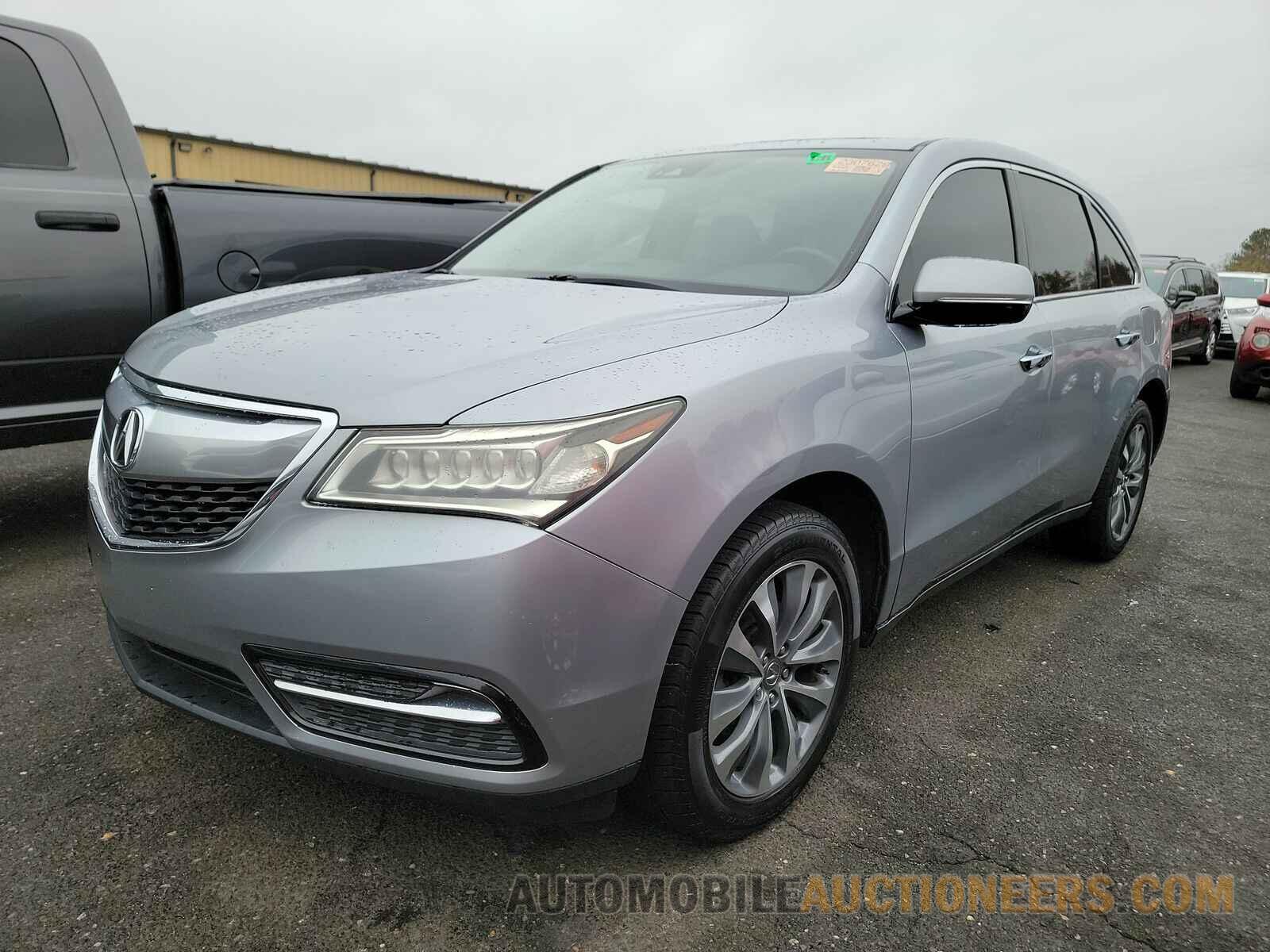 5FRYD3H40GB021621 Acura MDX 2016