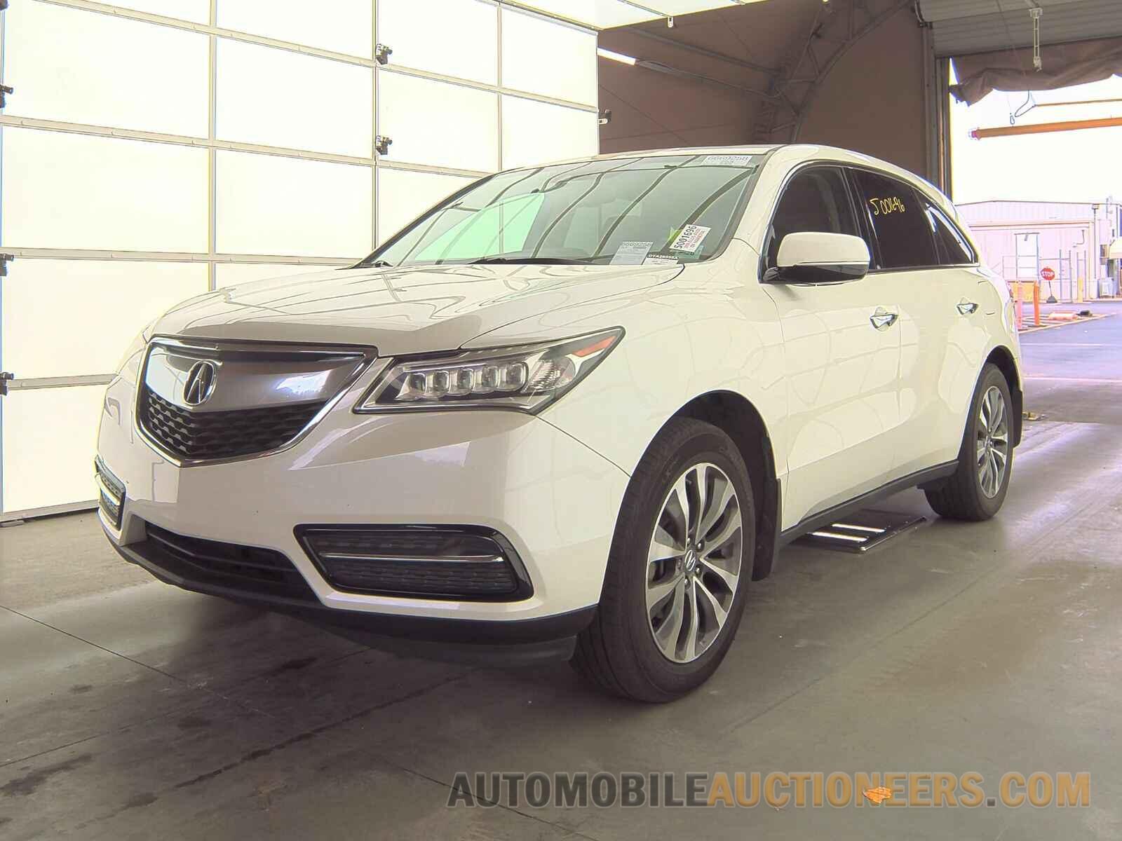 5FRYD3H44FB005212 Acura MDX 2015