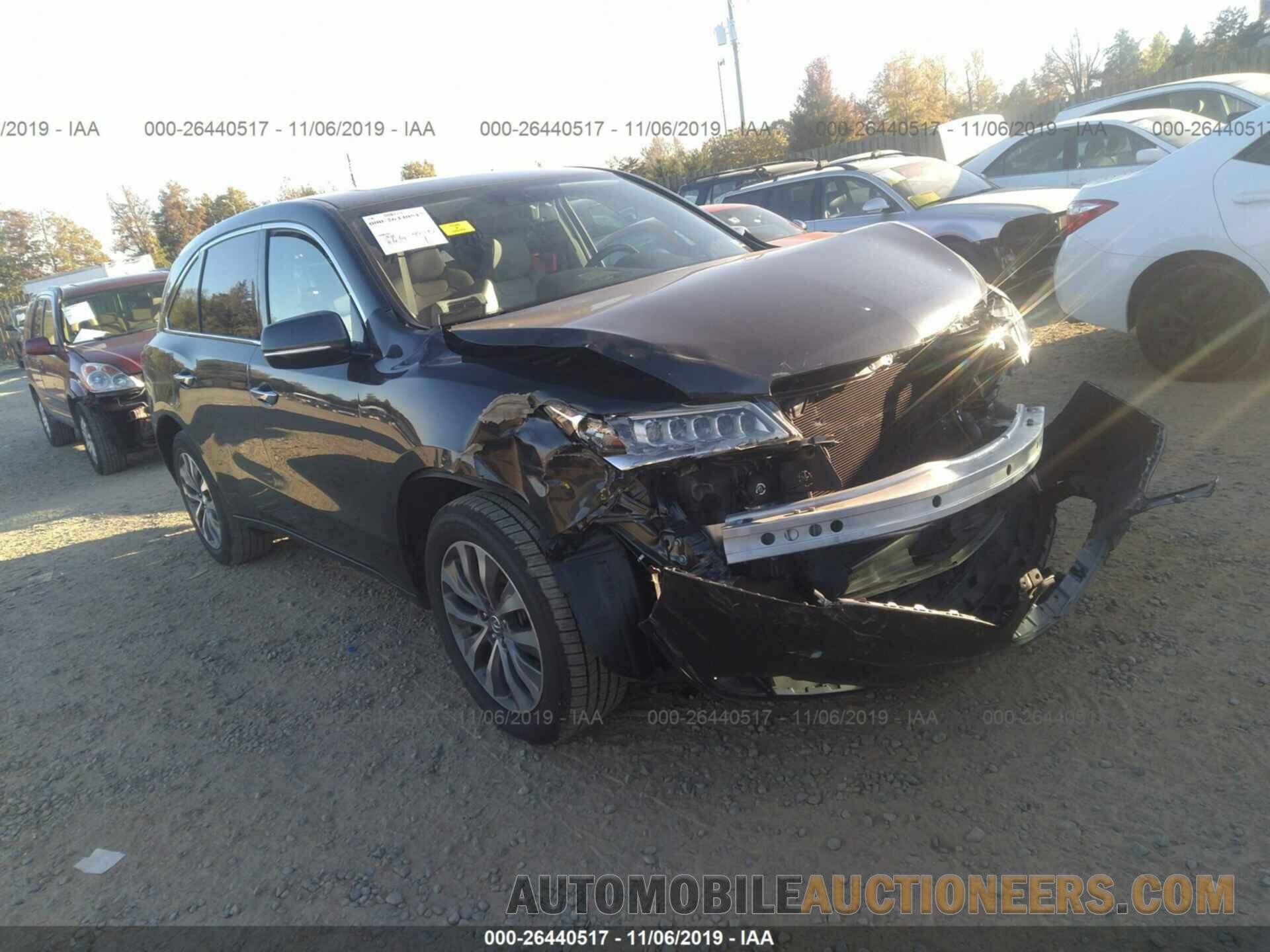 5FRYD3H45FB008023 ACURA MDX 2015