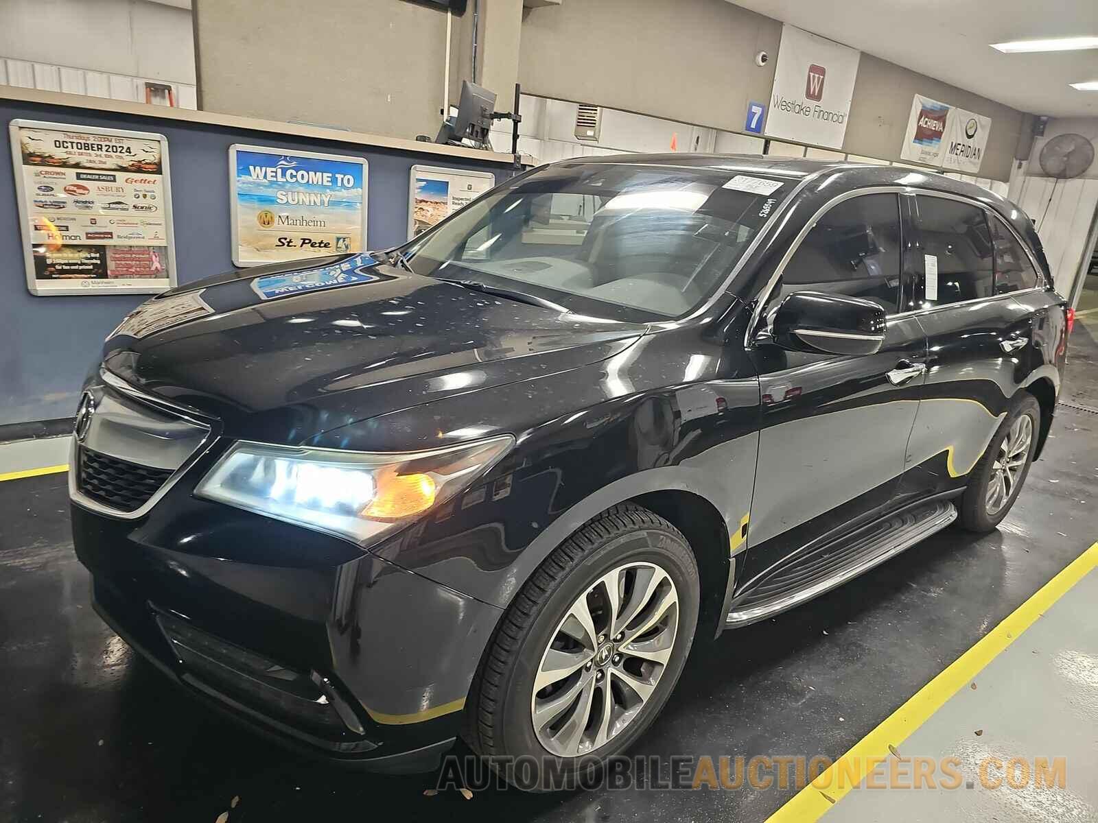 5FRYD3H46GB016035 Acura MDX 2016