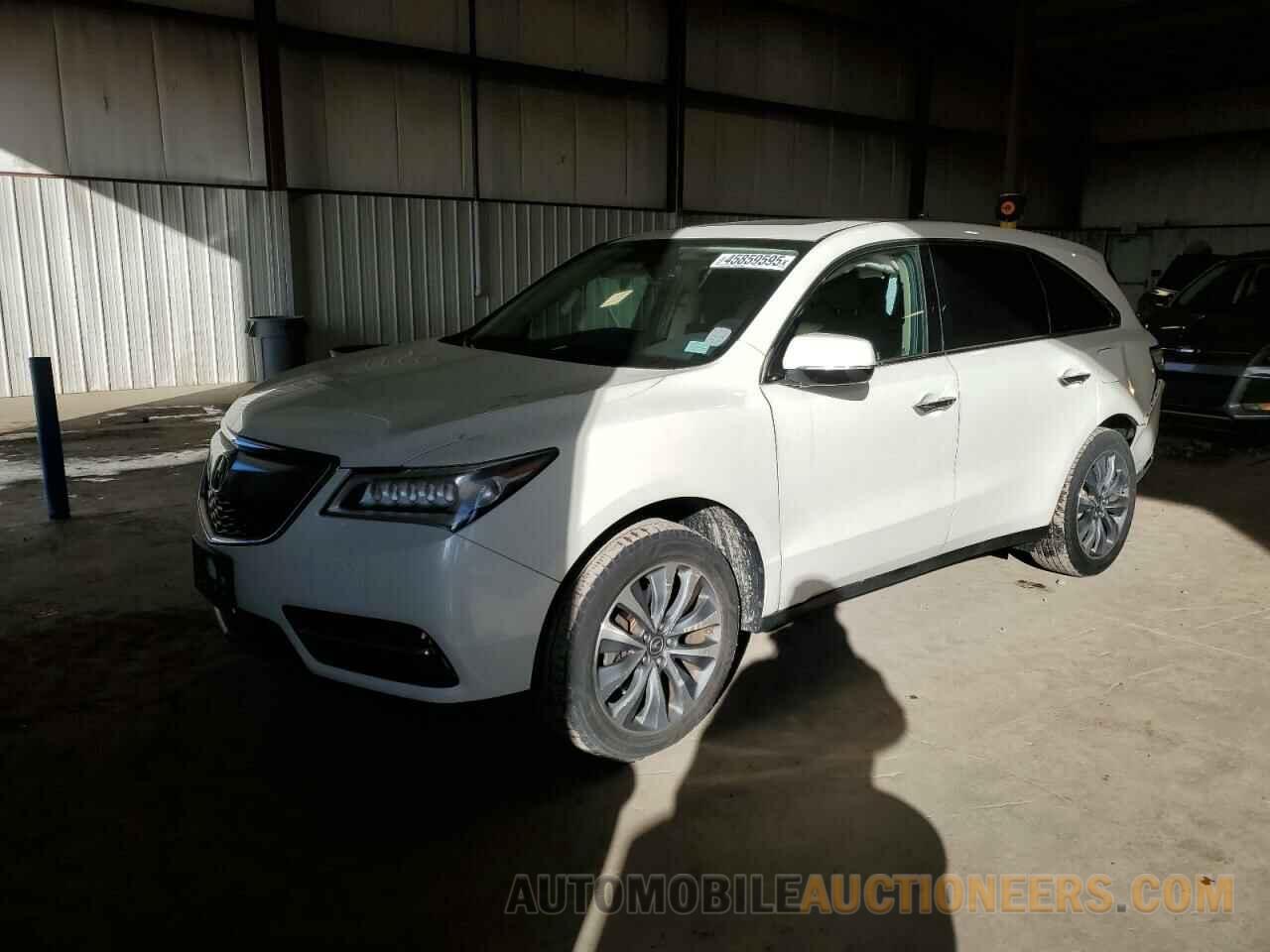 5FRYD3H46GB017086 ACURA MDX 2016