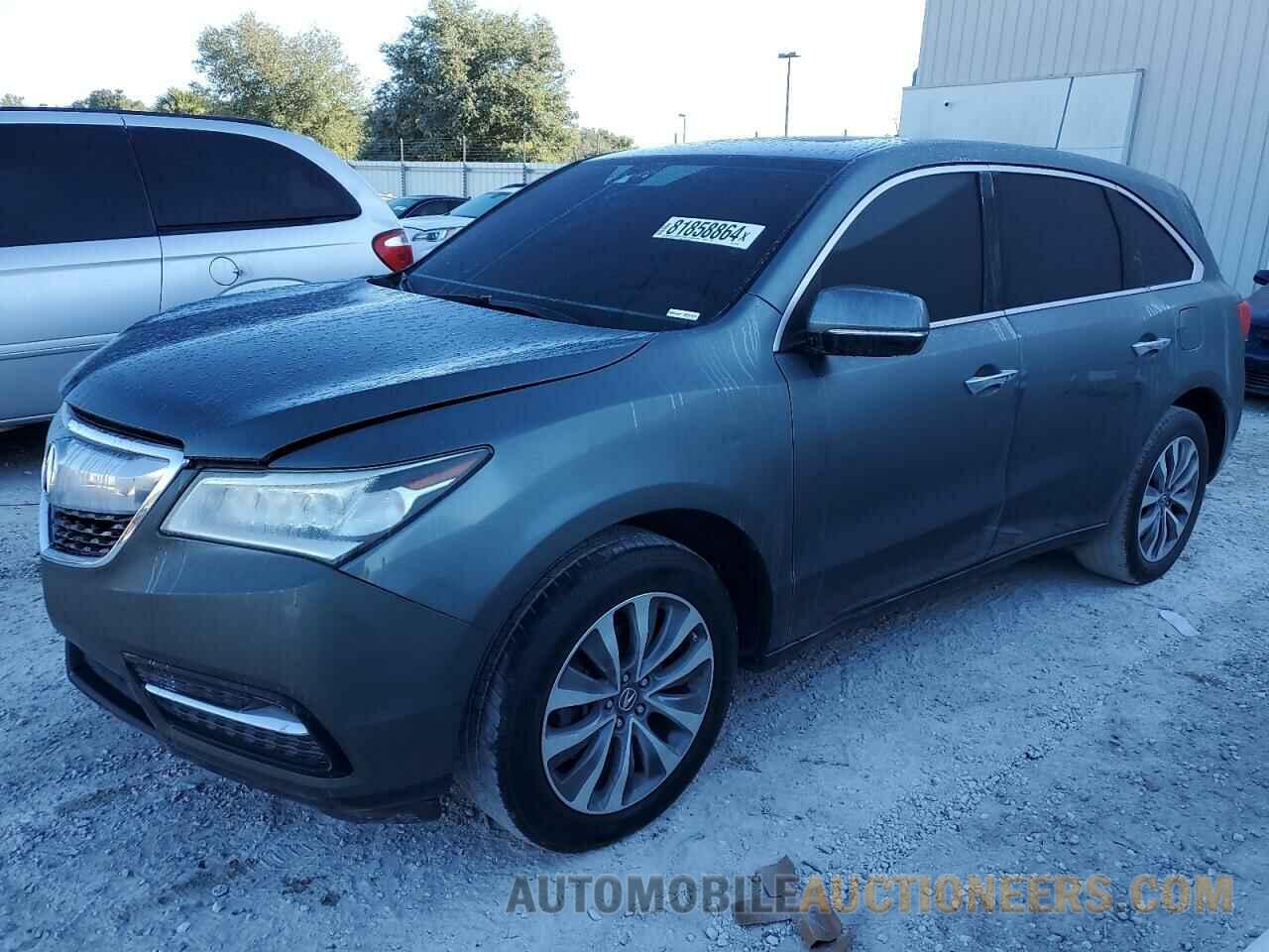 5FRYD3H47EB020785 ACURA MDX 2014