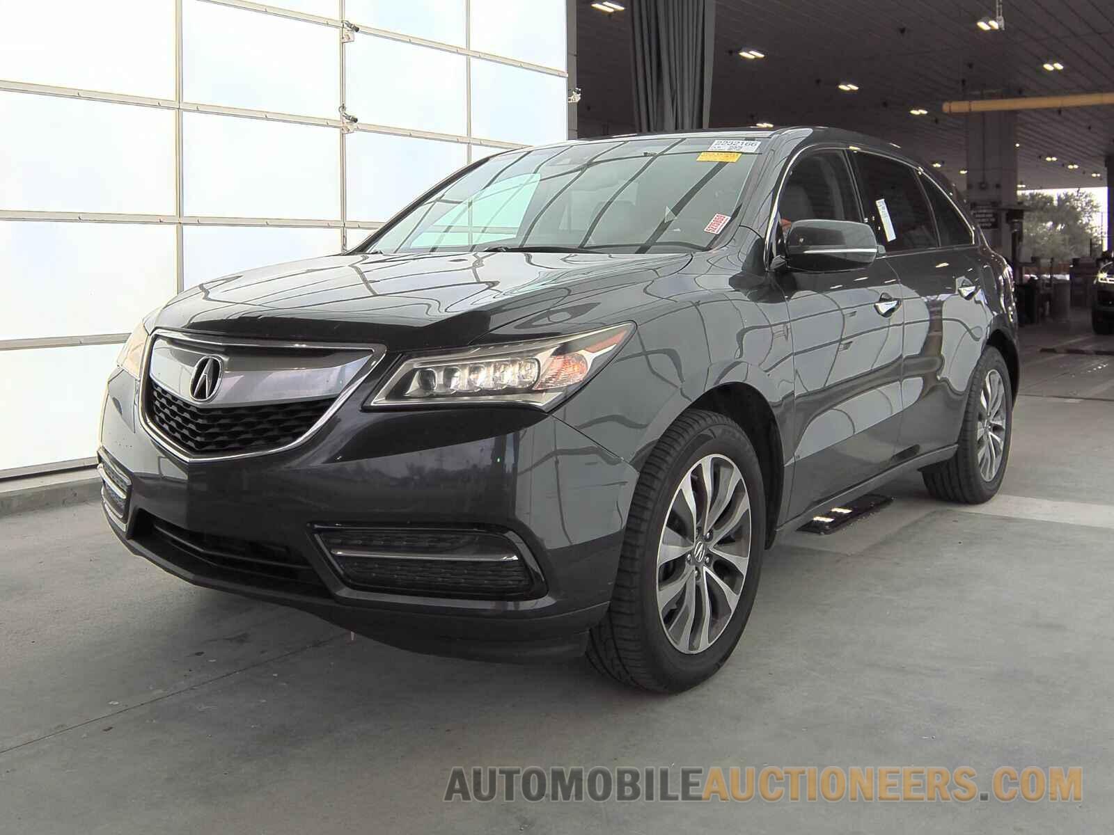 5FRYD3H49FB006596 Acura MDX 2015