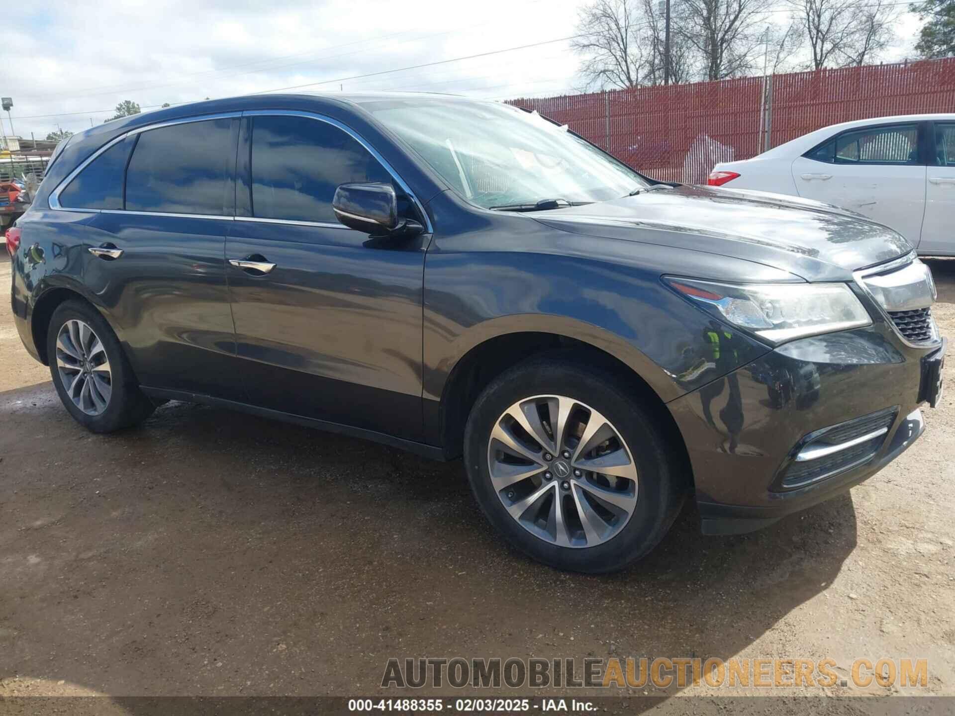 5FRYD3H49GB018216 ACURA MDX 2016