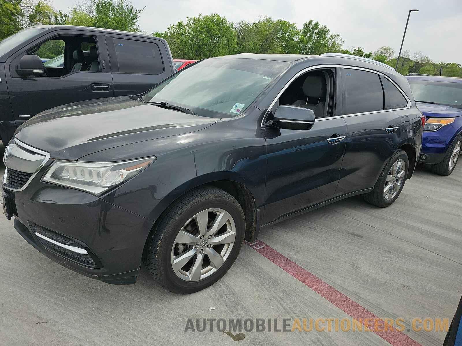 5FRYD3H8XFB007484 Acura MDX 2015