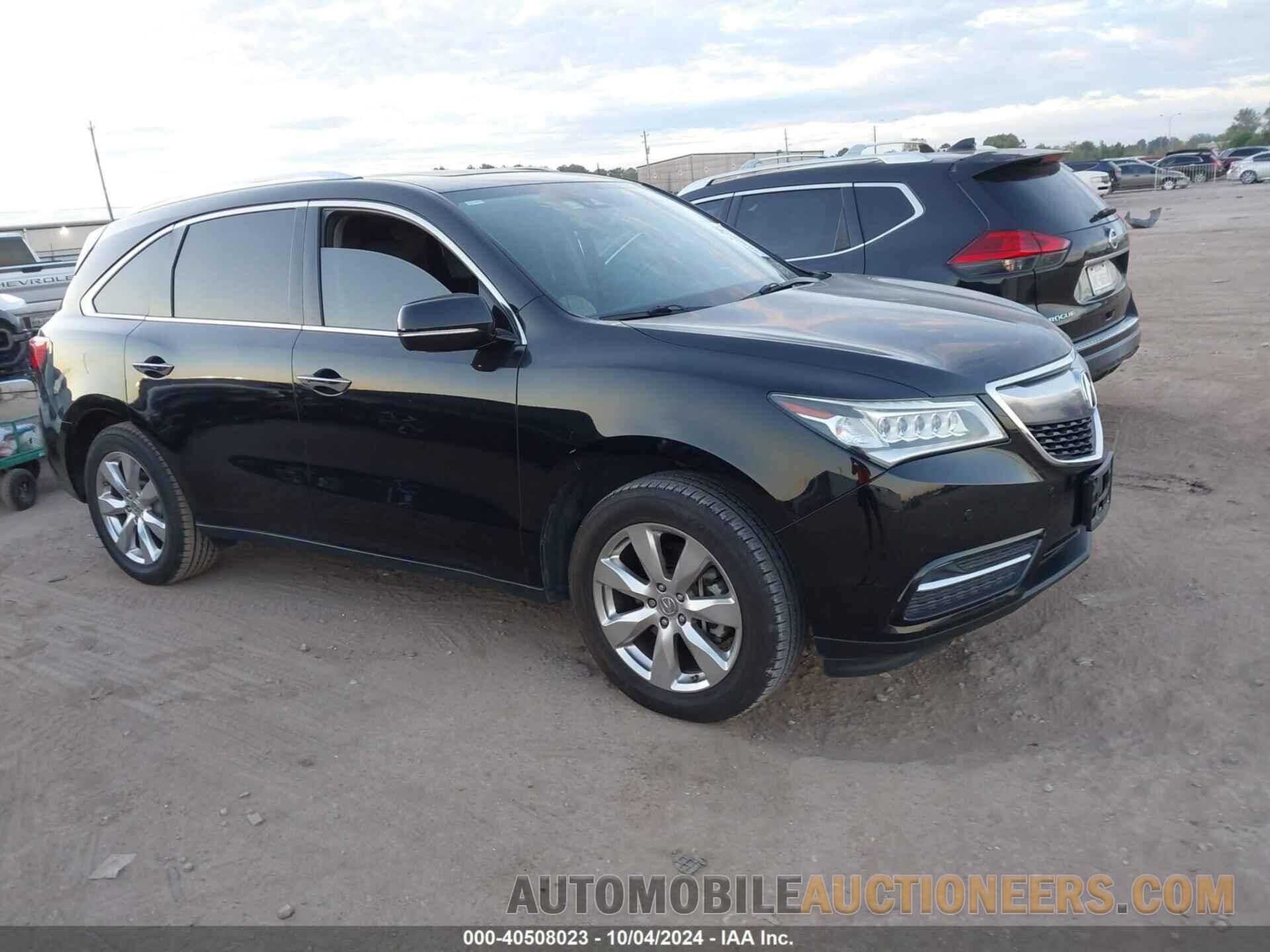 5FRYD3H94GB021858 ACURA MDX 2016