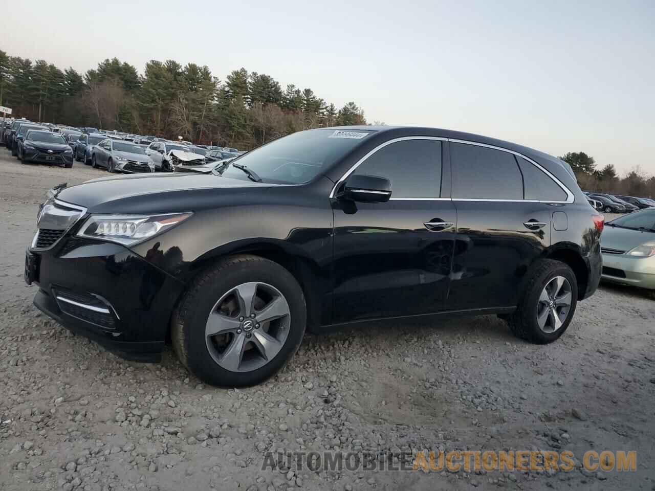 5FRYD4H21EB044343 ACURA MDX 2014