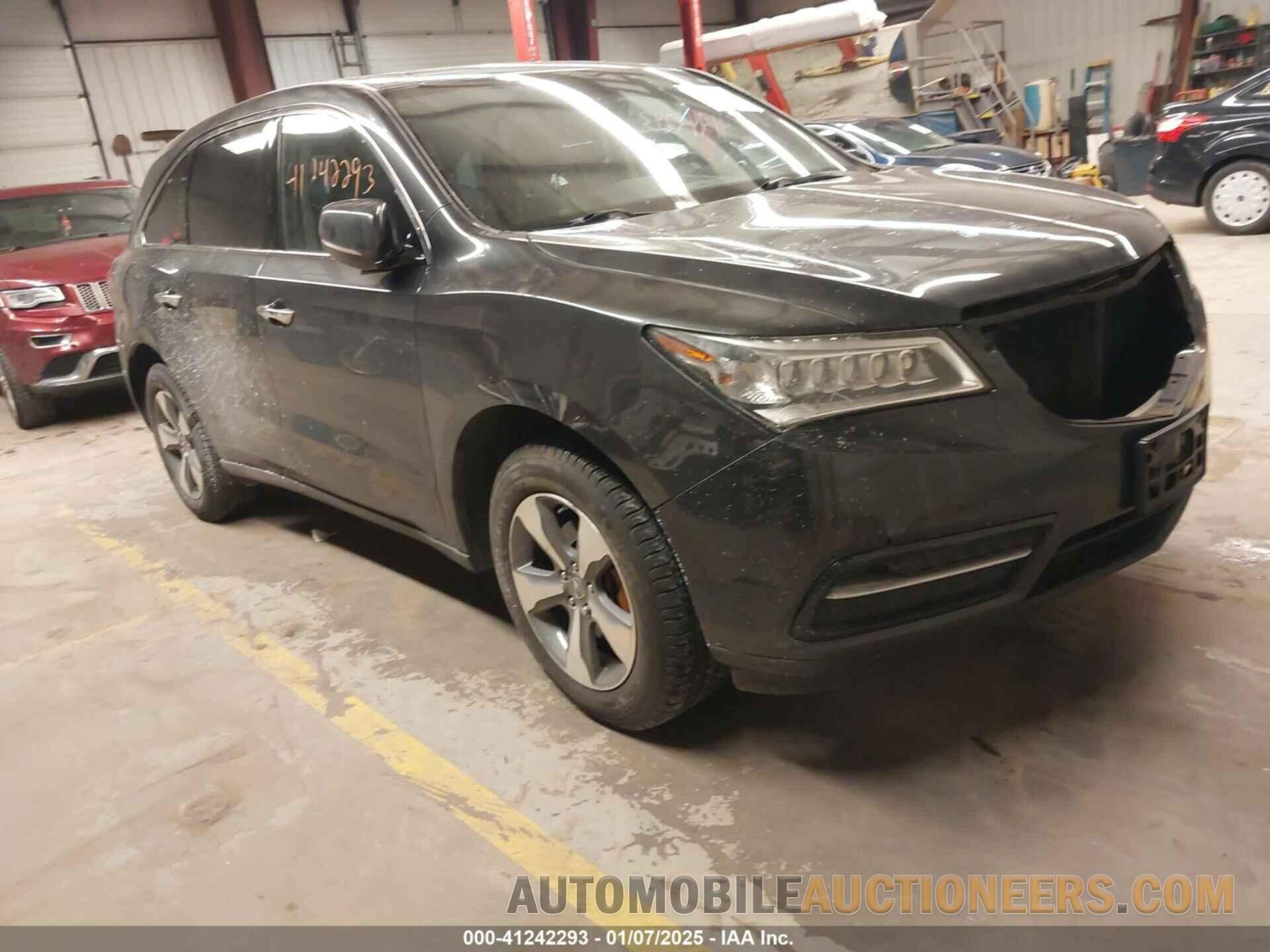 5FRYD4H21GB035516 ACURA MDX 2016