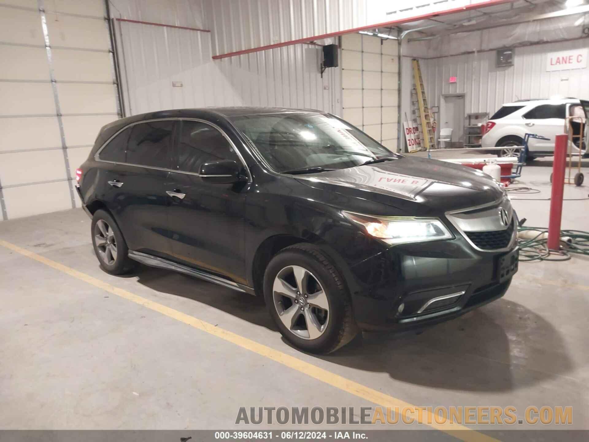 5FRYD4H23EB010856 ACURA MDX 2014