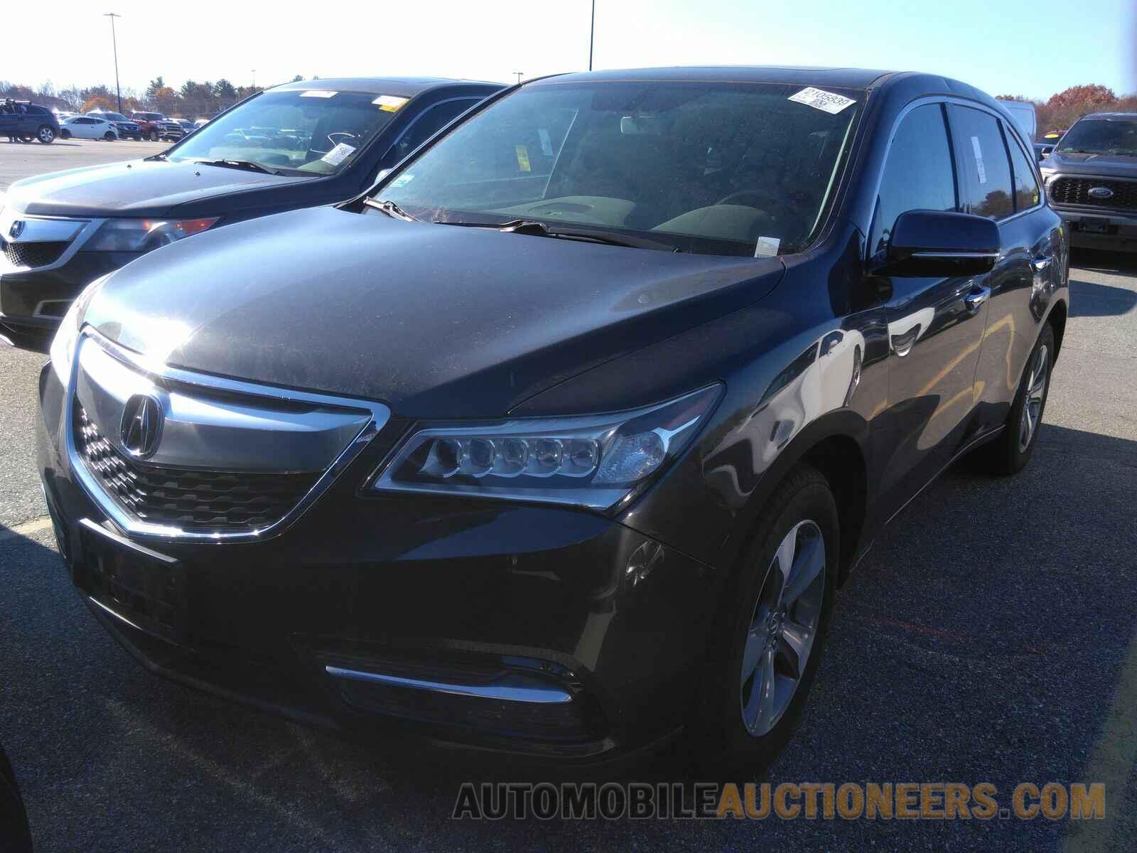 5FRYD4H24GB029466 Acura MDX 2016