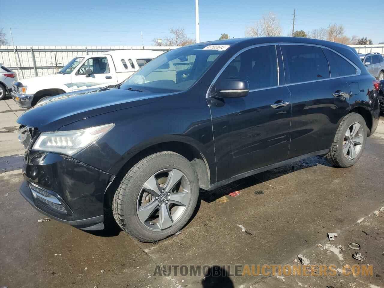 5FRYD4H25GB051007 ACURA MDX 2016