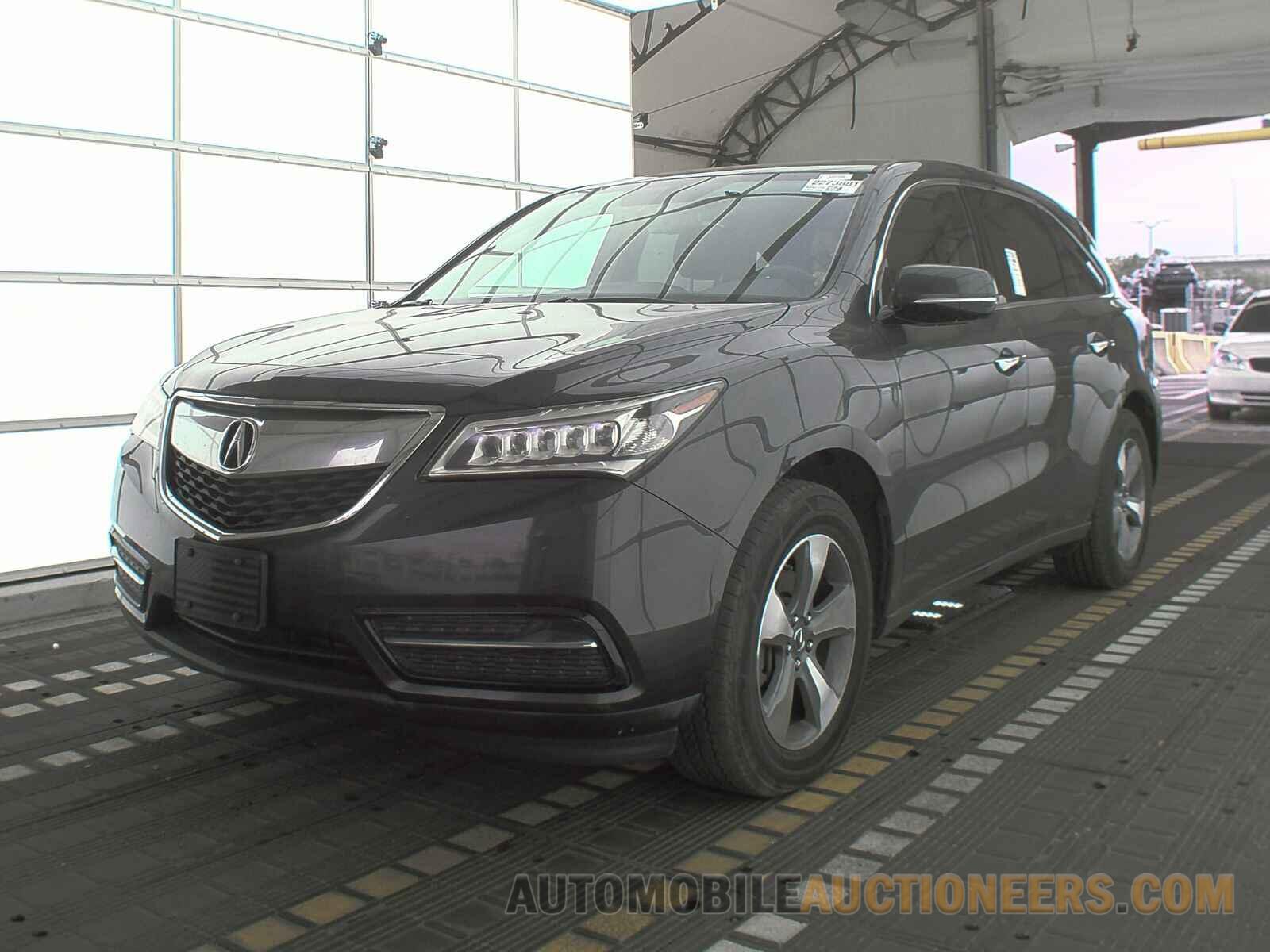 5FRYD4H28FB014340 Acura  2015