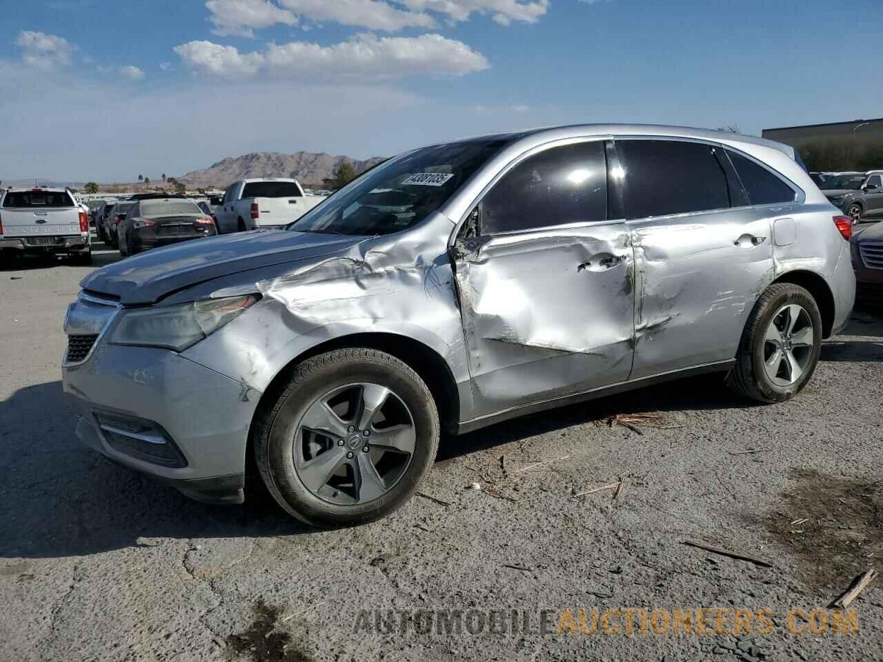 5FRYD4H29GB040916 ACURA MDX 2016