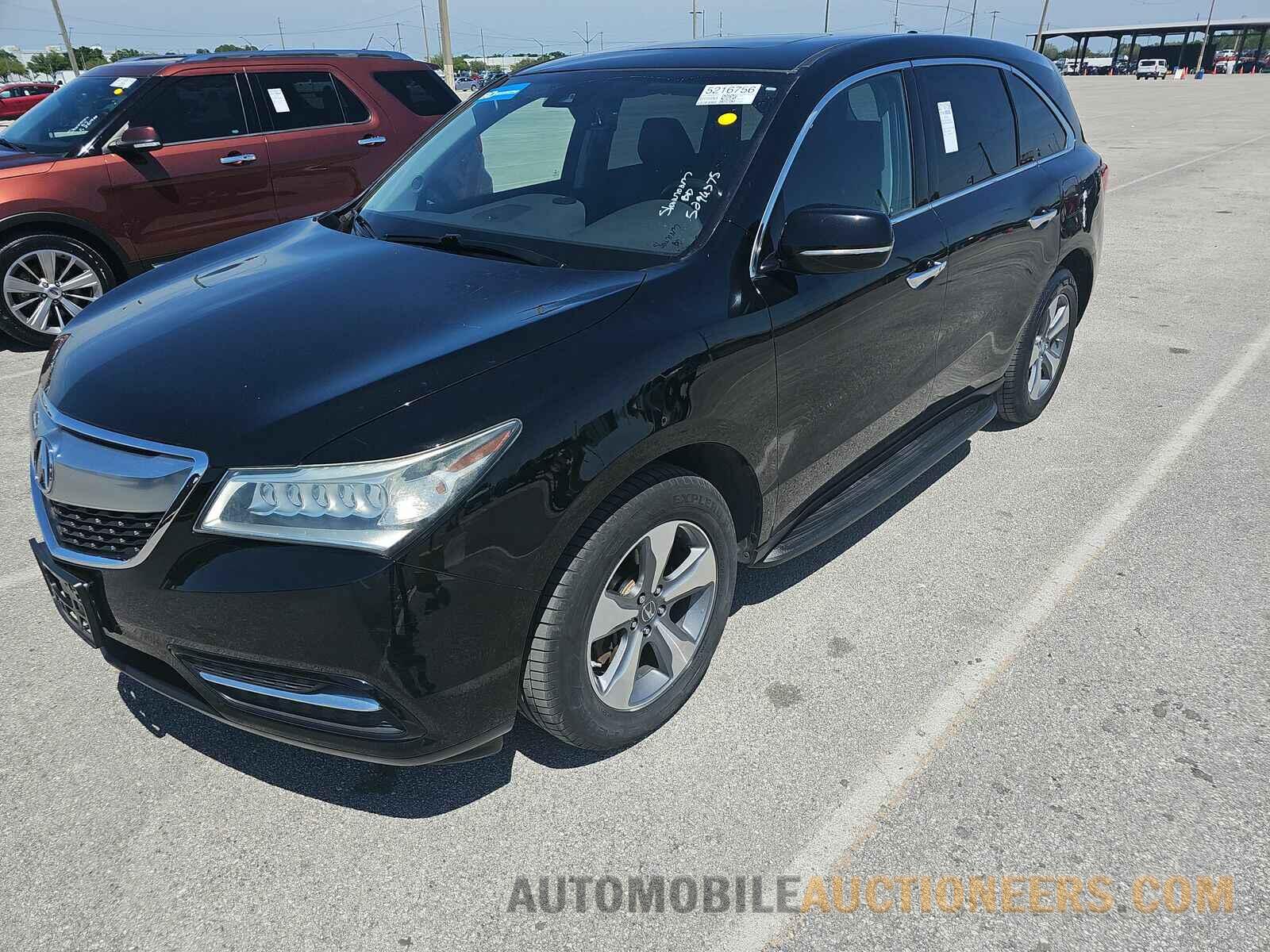 5FRYD4H29GB054105 Acura MDX 2016