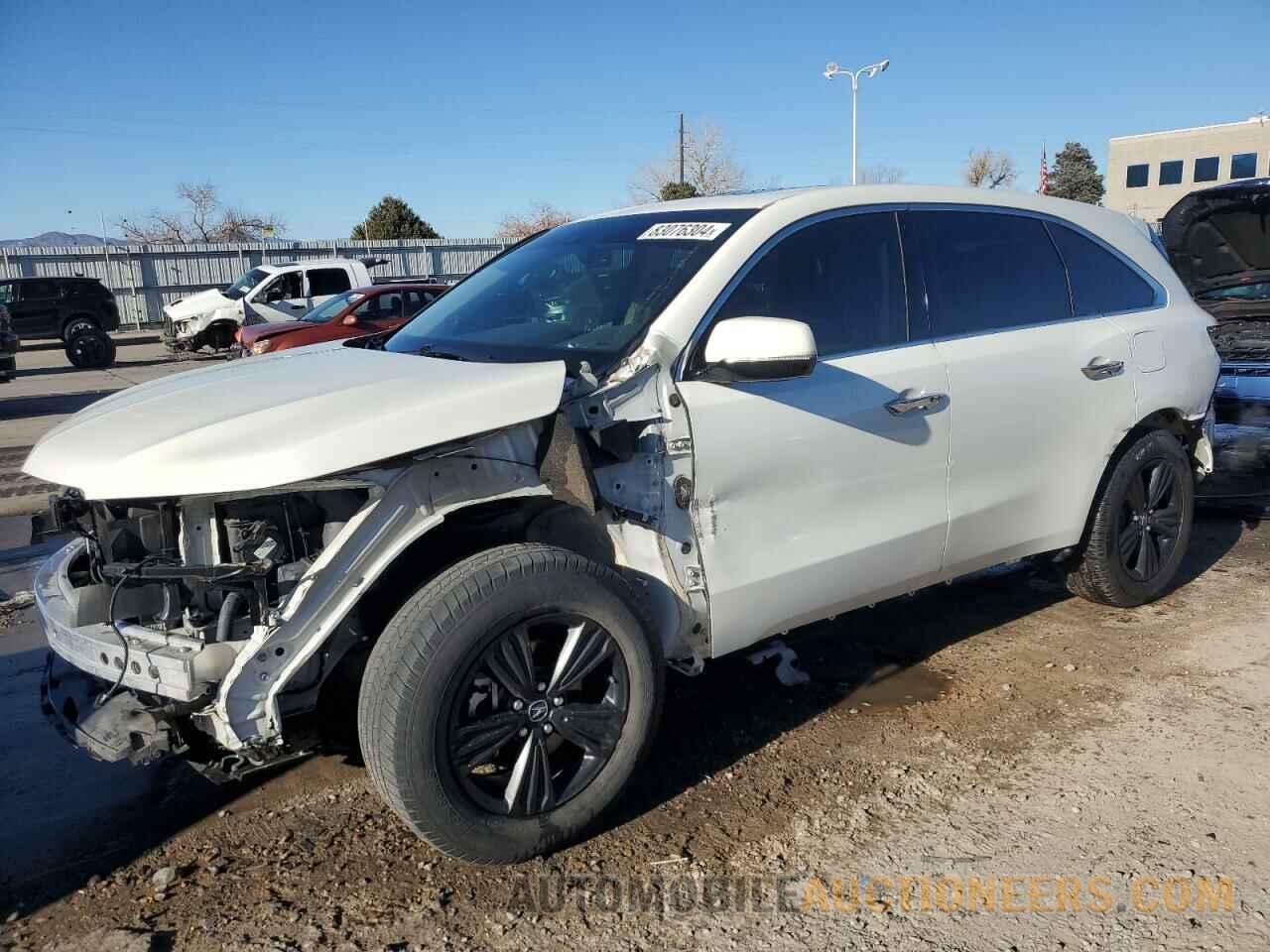 5FRYD4H37HB001641 ACURA MDX 2017