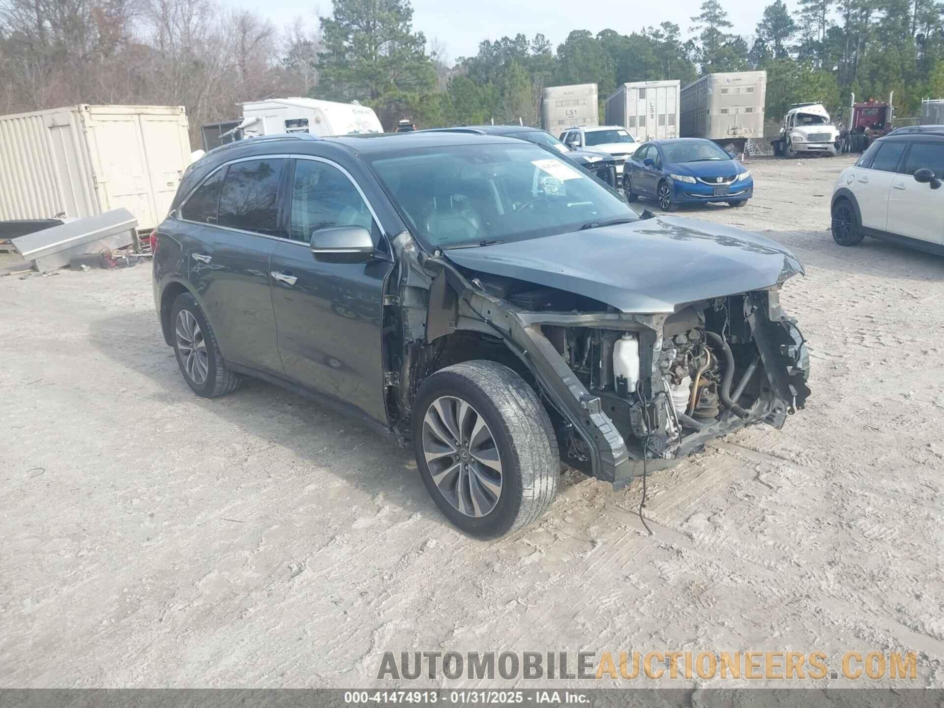 5FRYD4H40EB032623 ACURA MDX 2014