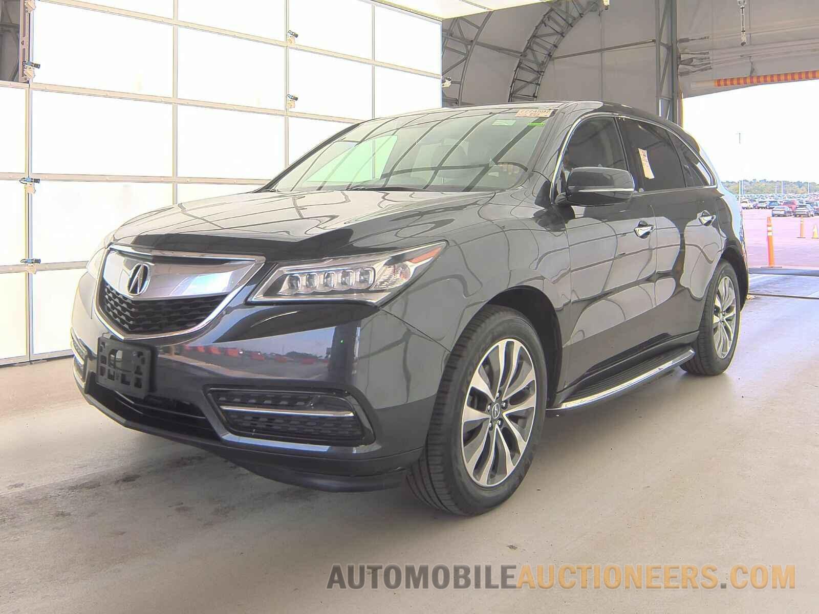 5FRYD4H41GB022086 Acura MDX 2016