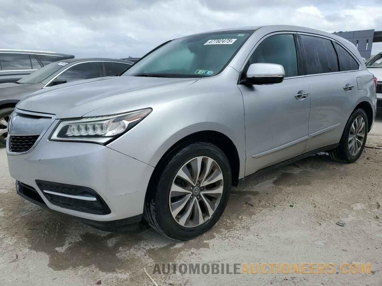 5FRYD4H42EB049293 ACURA MDX 2014