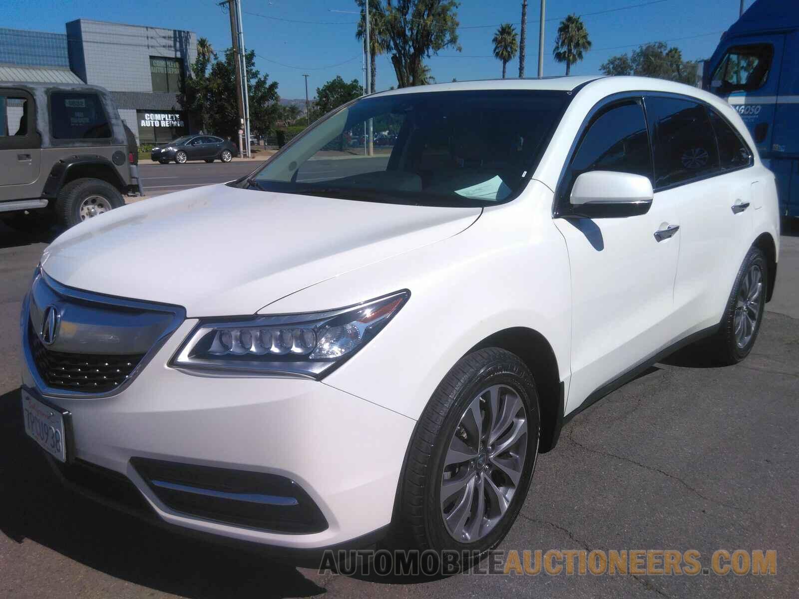 5FRYD4H42GB026115 Acura MDX 2016