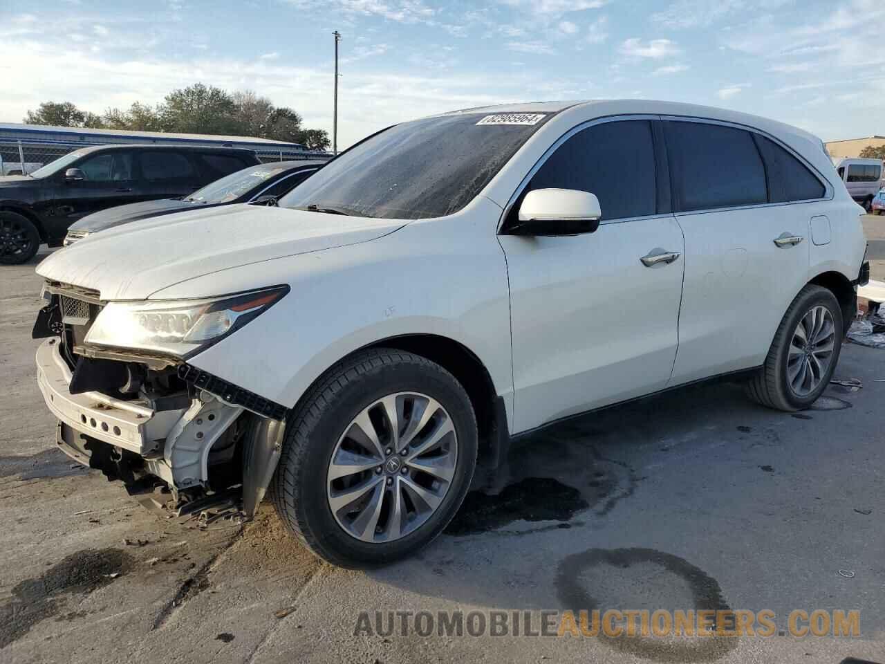 5FRYD4H43EB020689 ACURA MDX 2014