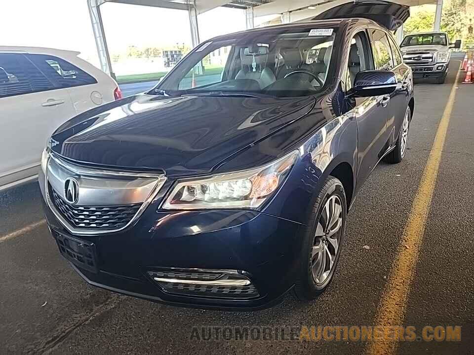 5FRYD4H43FB019124 Acura MDX 2015