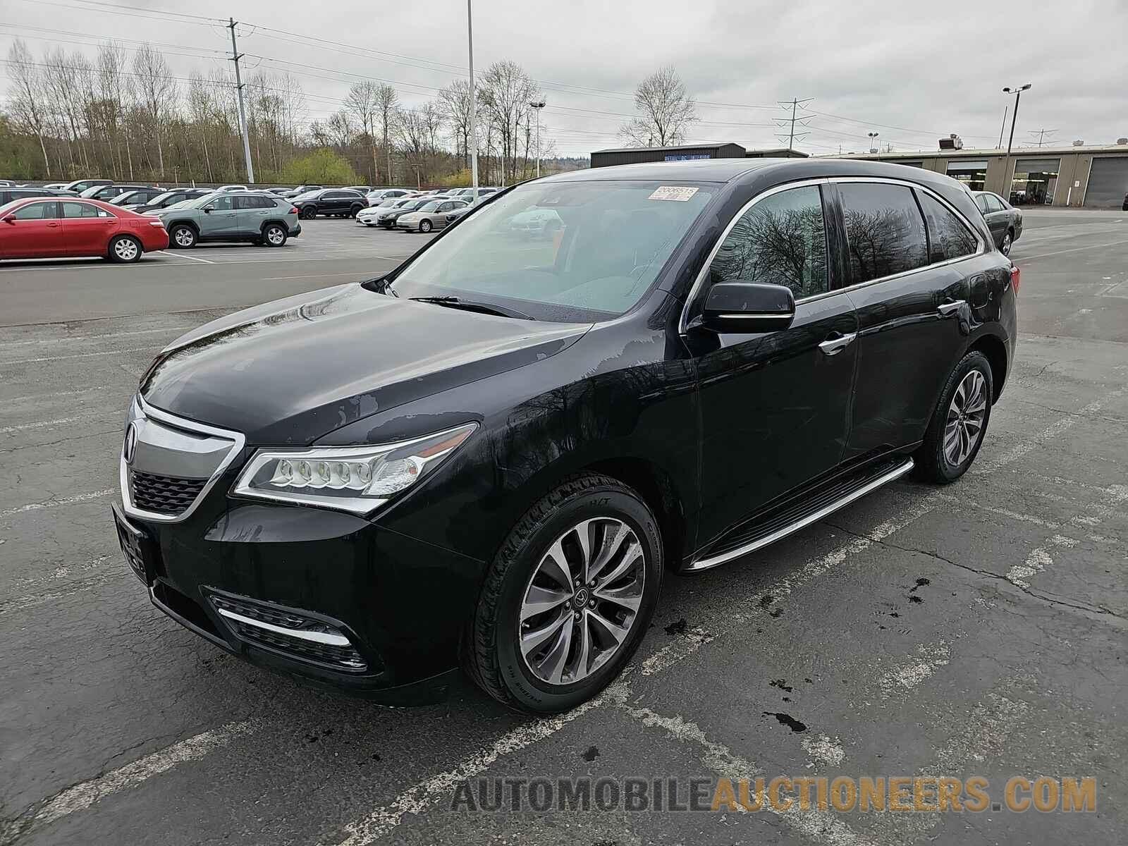 5FRYD4H44GB027511 Acura MDX 2016