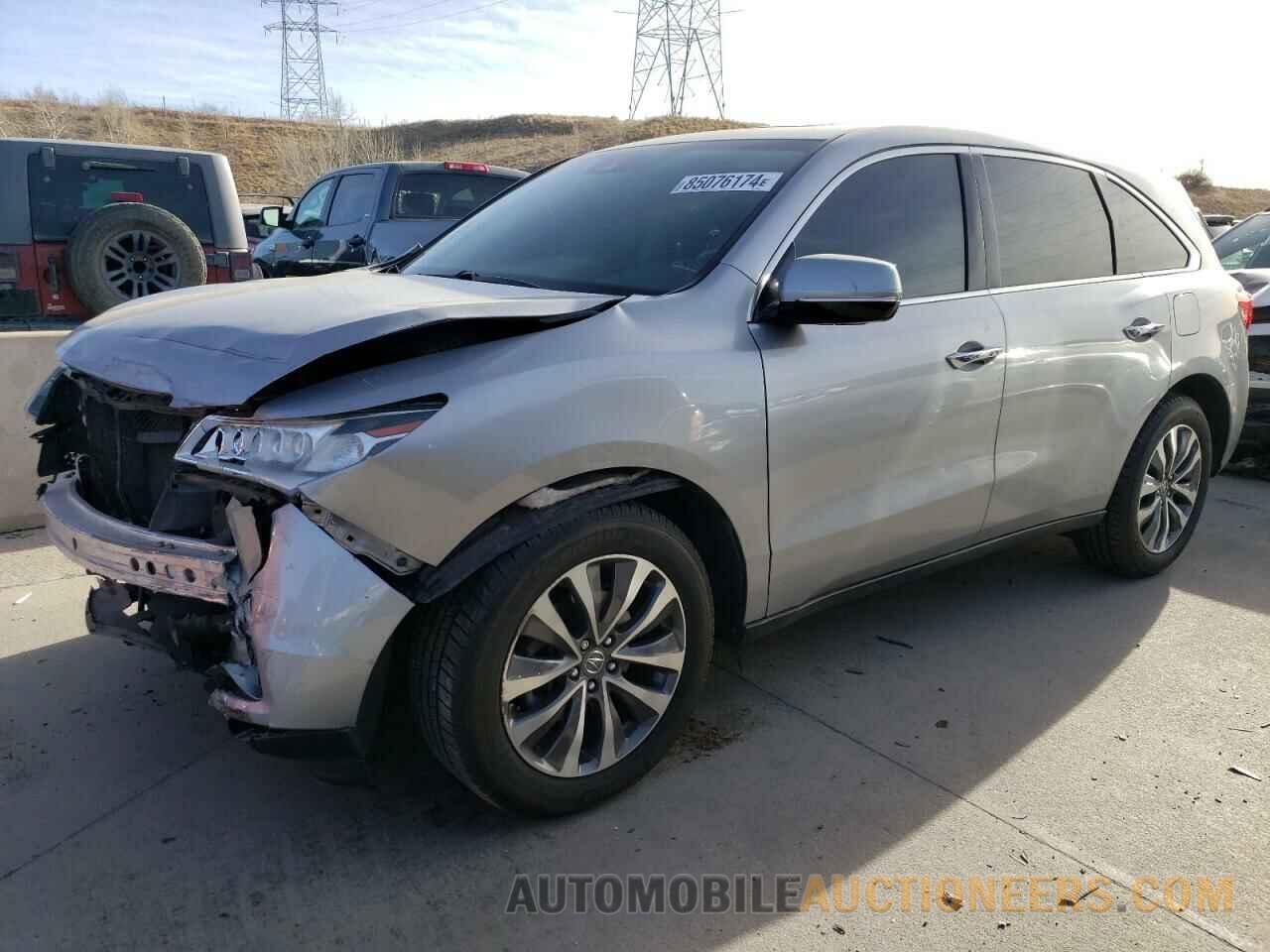 5FRYD4H44GB029730 ACURA MDX 2016