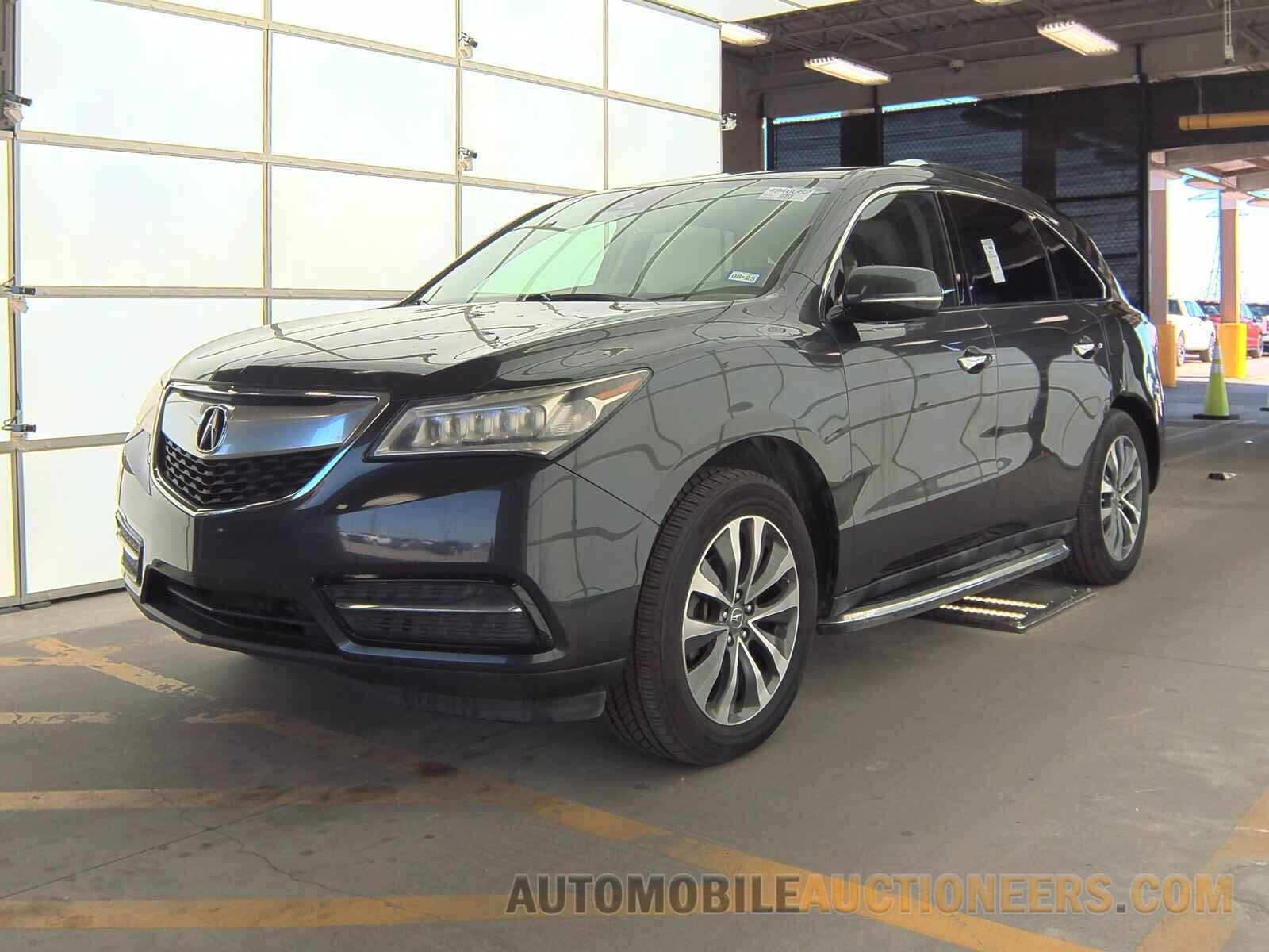 5FRYD4H44GB029839 Acura MDX 2016