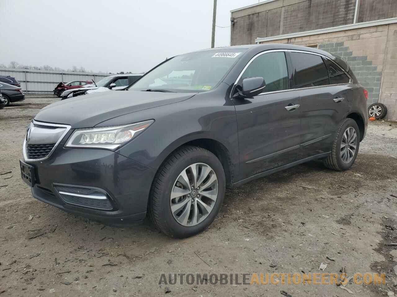 5FRYD4H44GB034927 ACURA MDX 2016