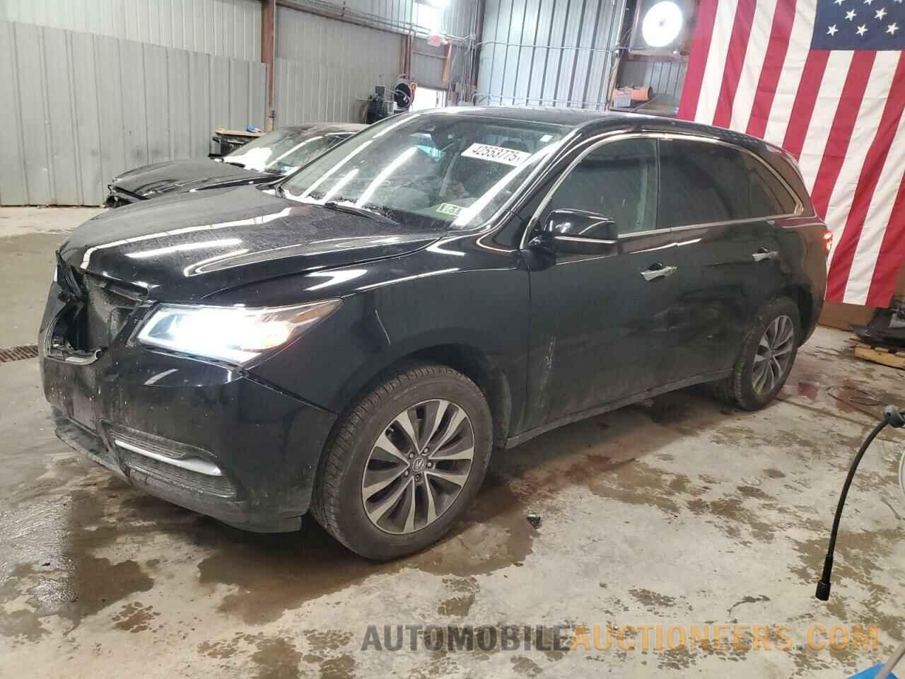 5FRYD4H46GB042866 ACURA MDX 2016