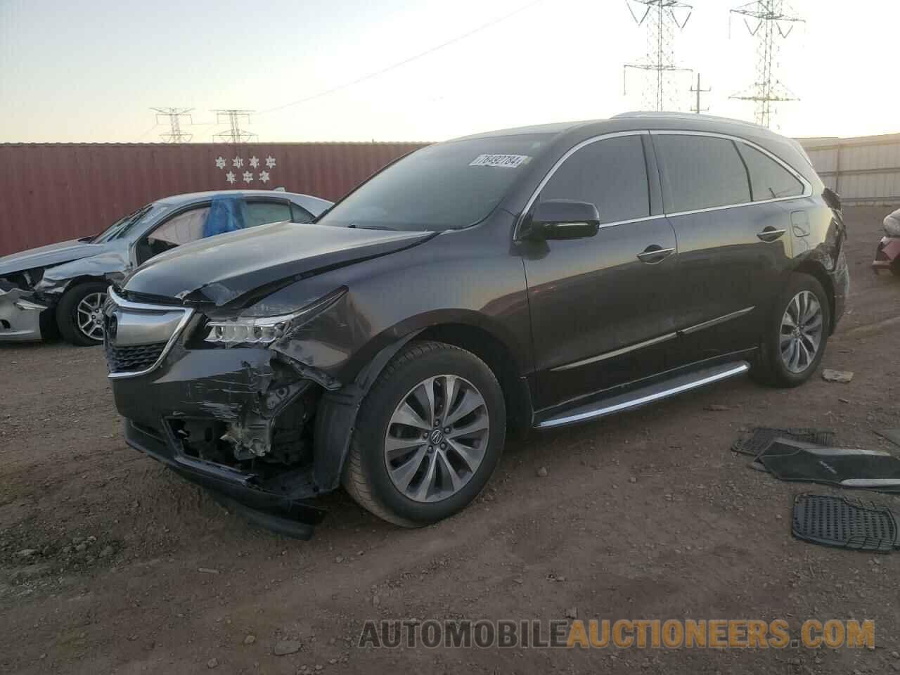 5FRYD4H48EB030859 ACURA MDX 2014