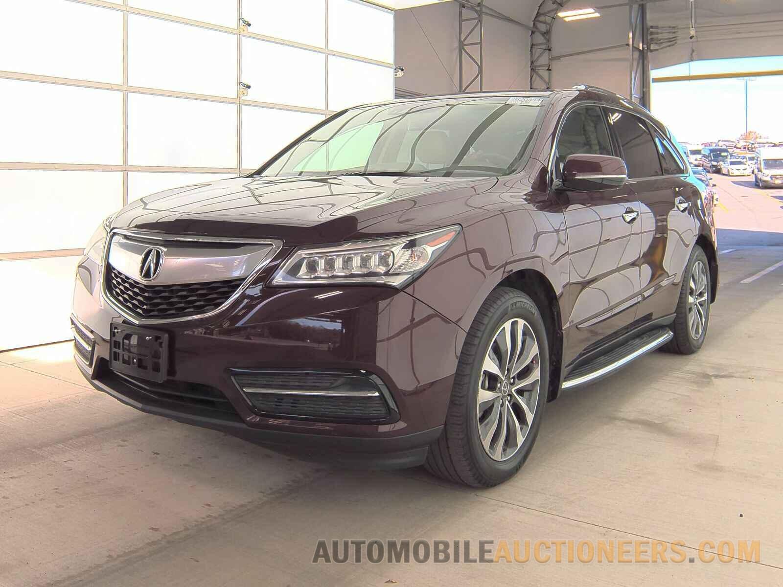 5FRYD4H48GB013093 Acura MDX 2016