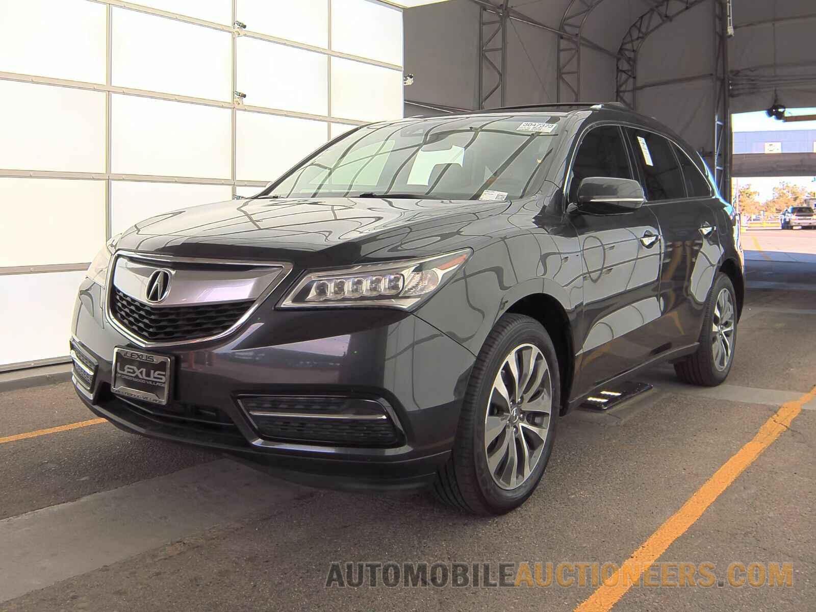 5FRYD4H48GB017287 Acura MDX 2016